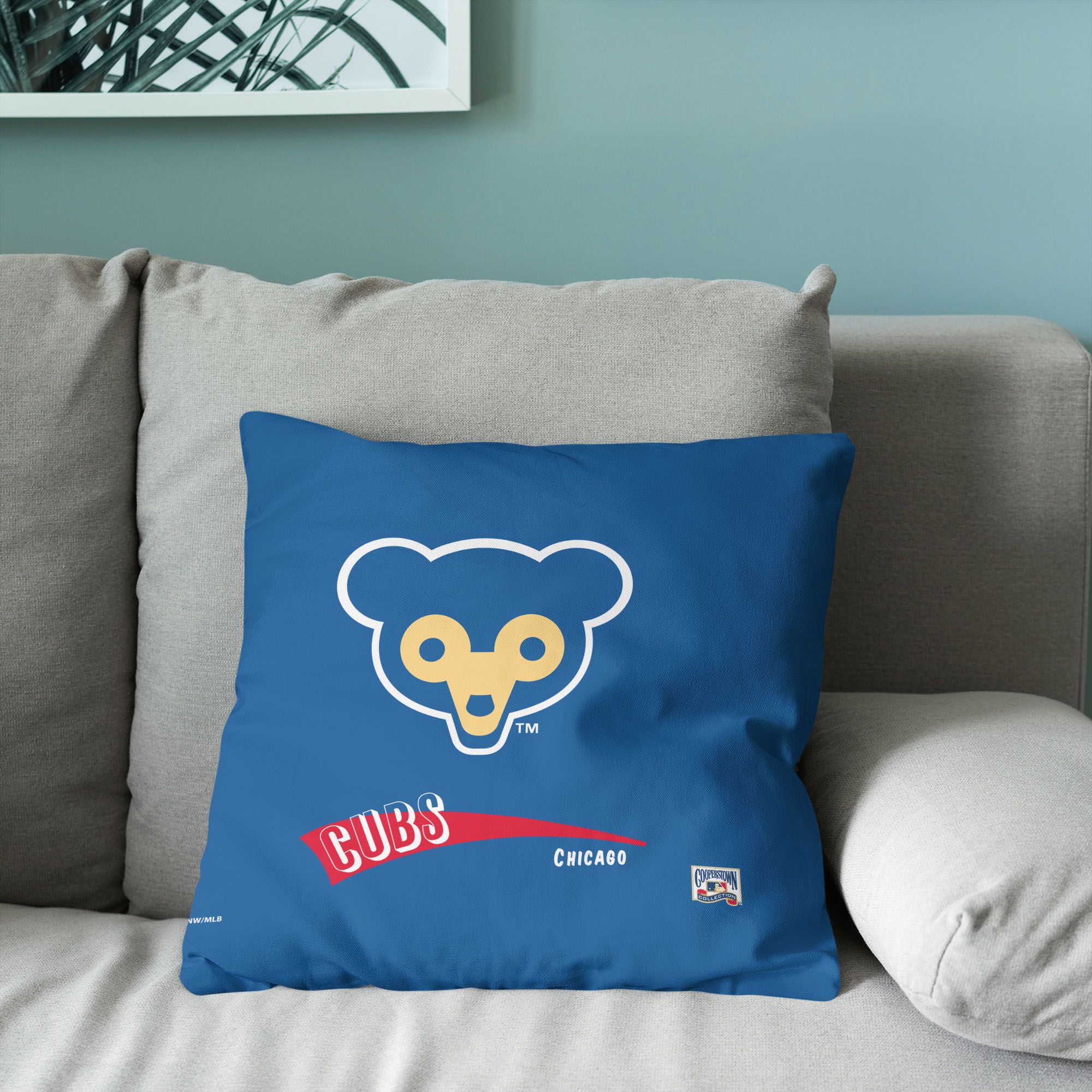 Northwest Chicago Cubs City Connect Throwback Throw Pillow product image