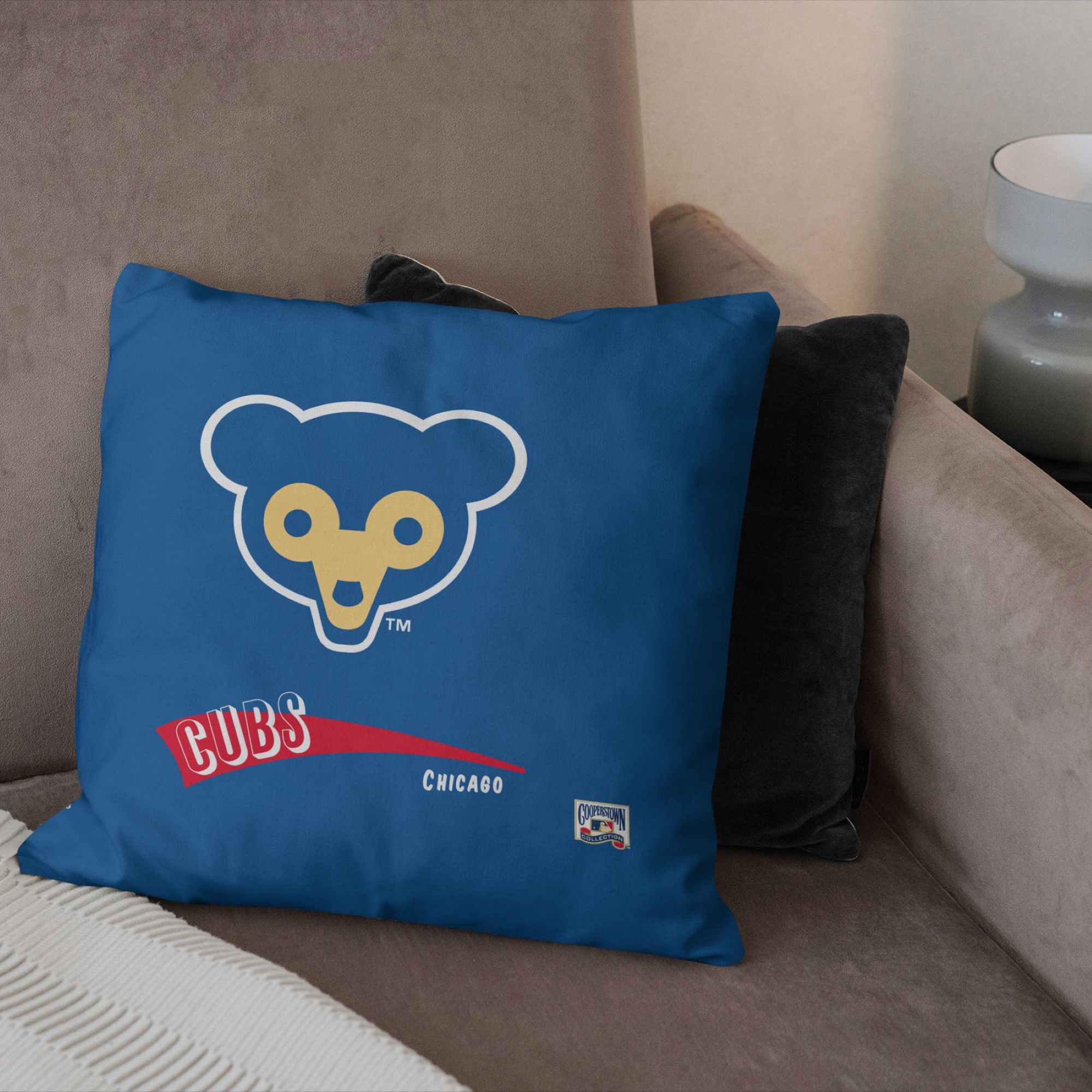Northwest Chicago Cubs City Connect Throwback Throw Pillow product image