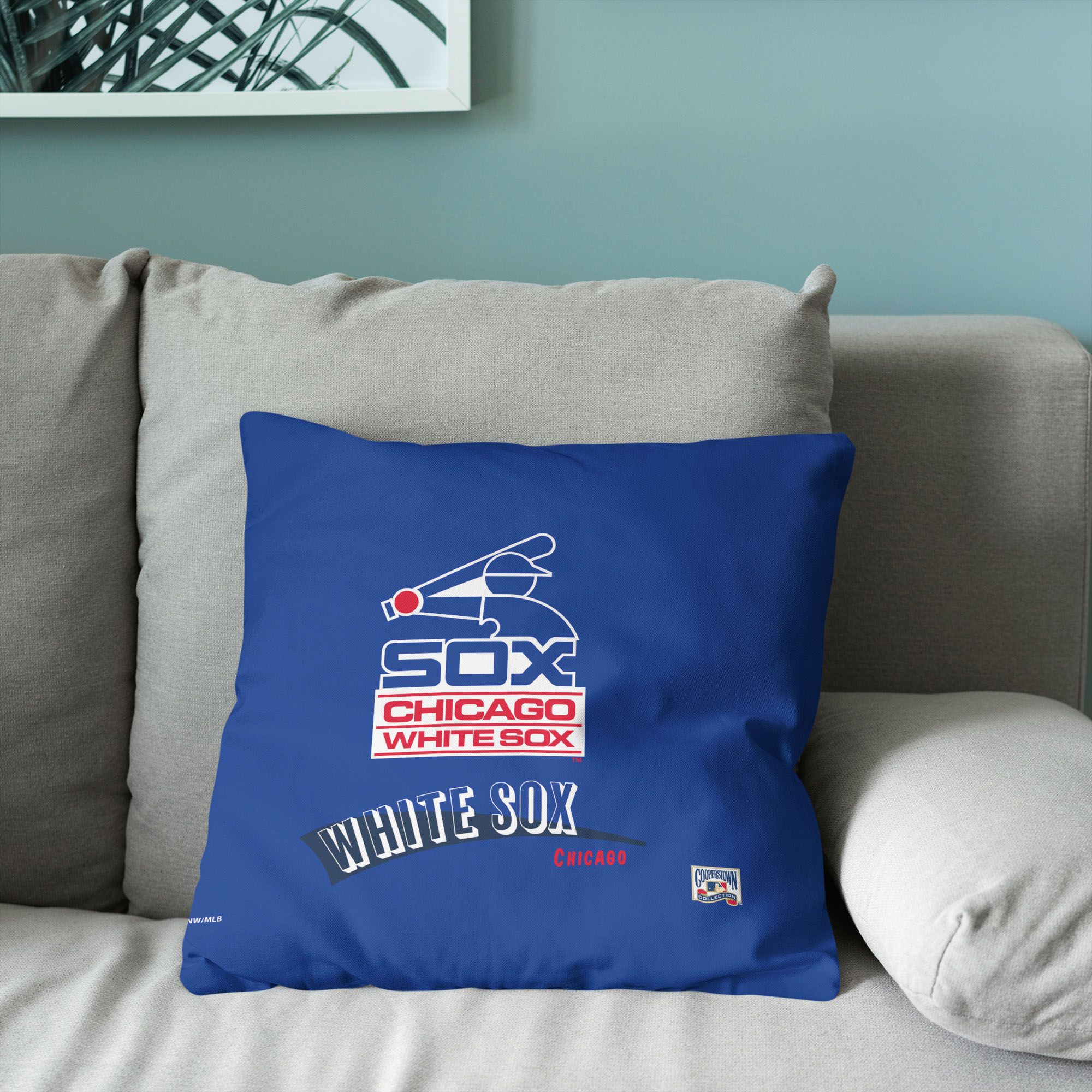 Northwest Chicago White Sox City Connect Throwback Throw Pillow product image