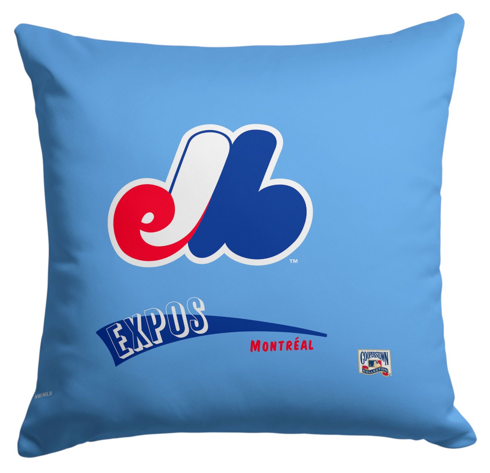 Northwest Montreal Expos City Connect Throwback Throw Pillow product image