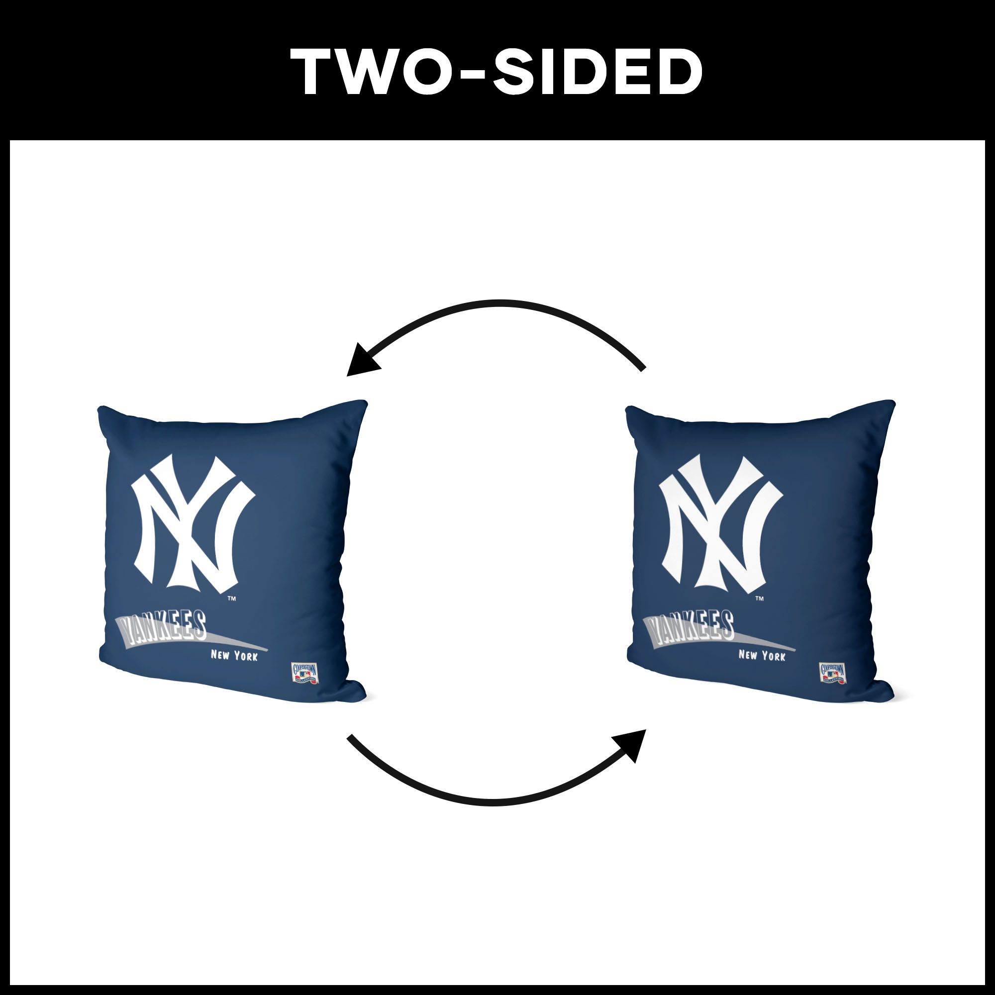 Northwest New York Yankees City Connect Throwback Throw Pillow product image