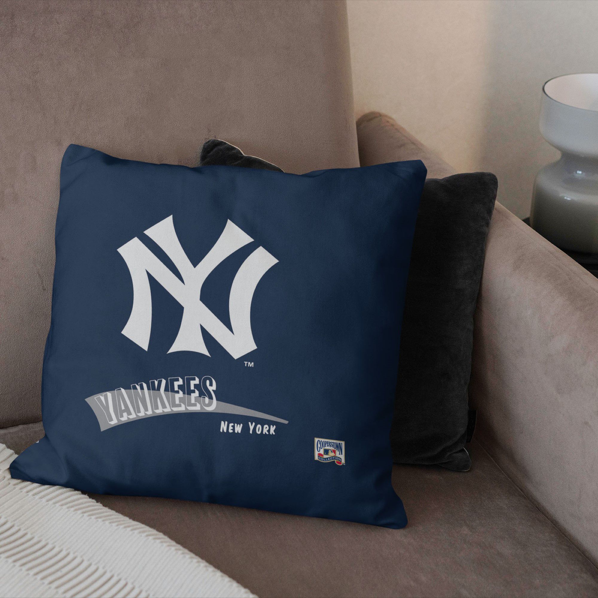 Northwest New York Yankees City Connect Throwback Throw Pillow product image