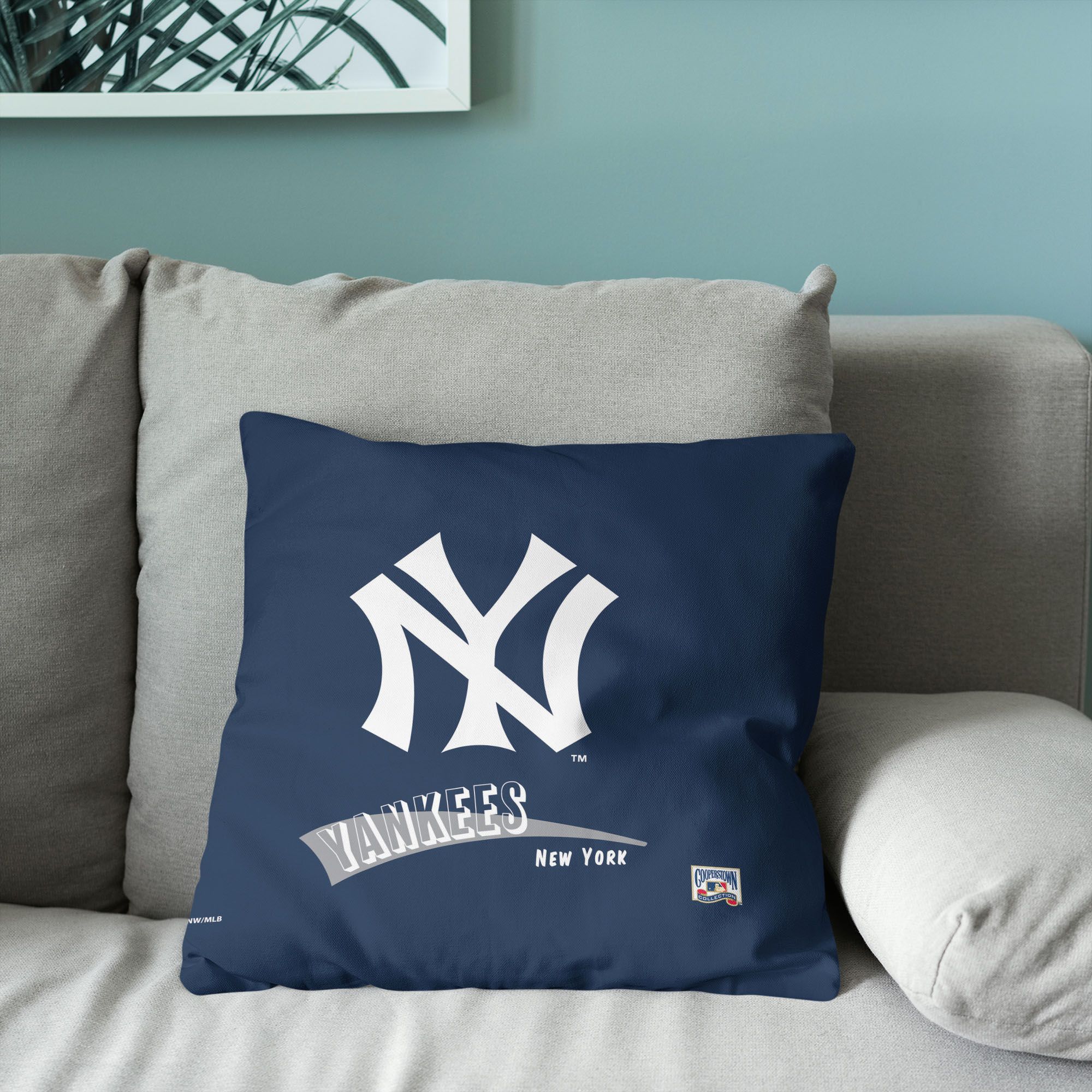 Northwest New York Yankees City Connect Throwback Throw Pillow product image
