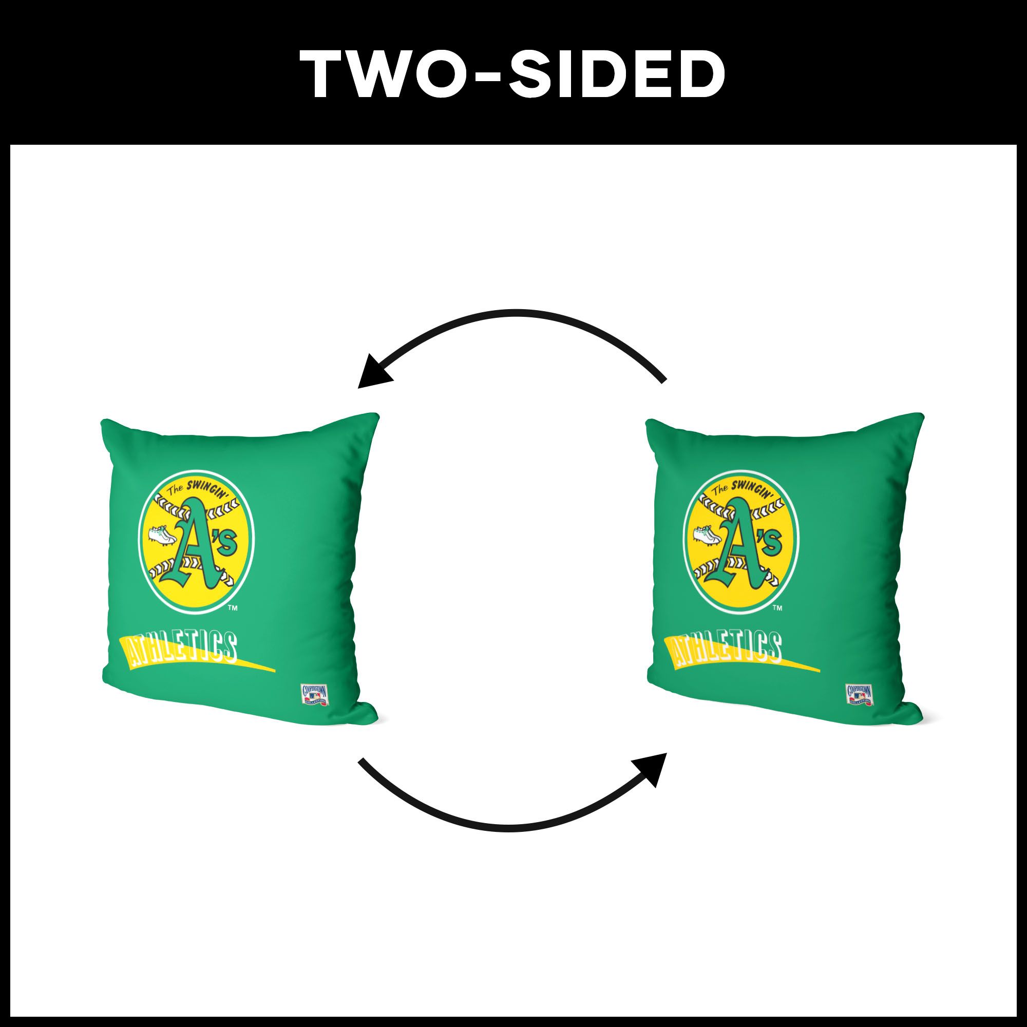 Northwest Athletics City Connect Throwback Throw Pillow product image