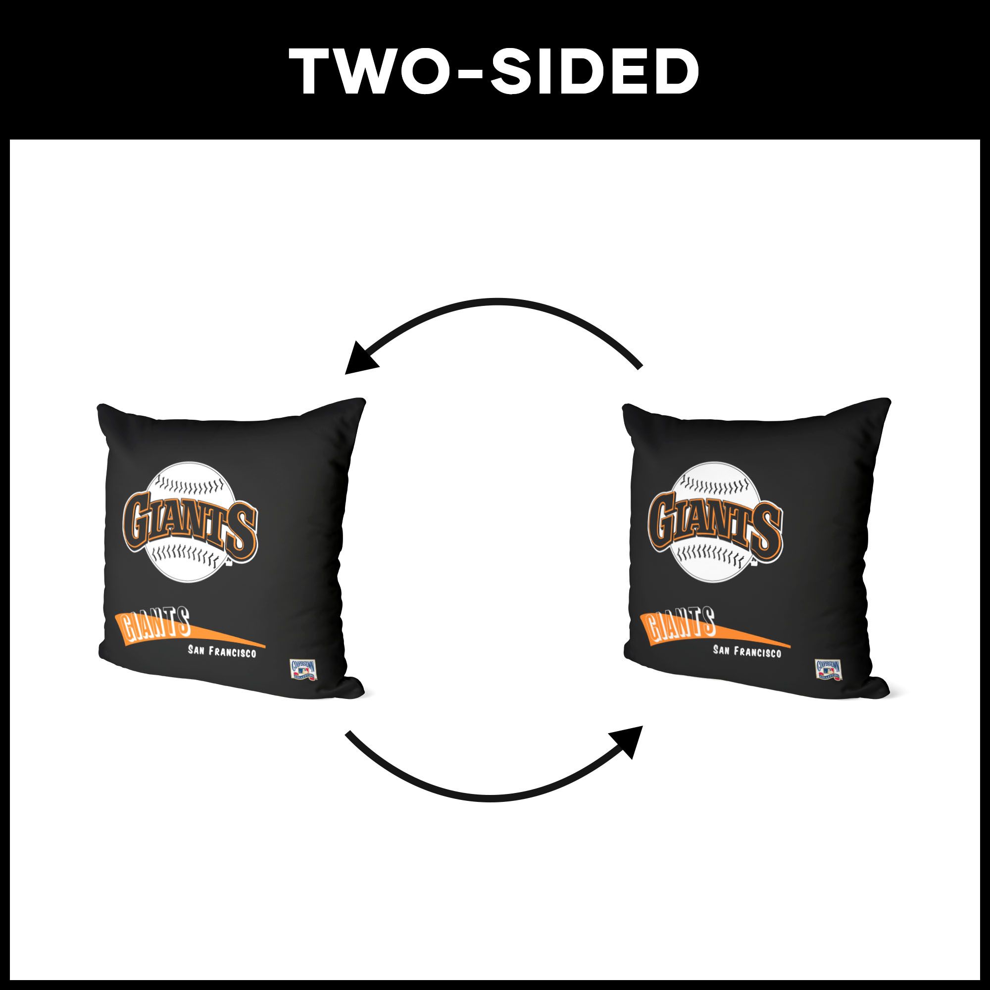 Northwest San Francisco Giants City Connect Throwback Throw Pillow product image