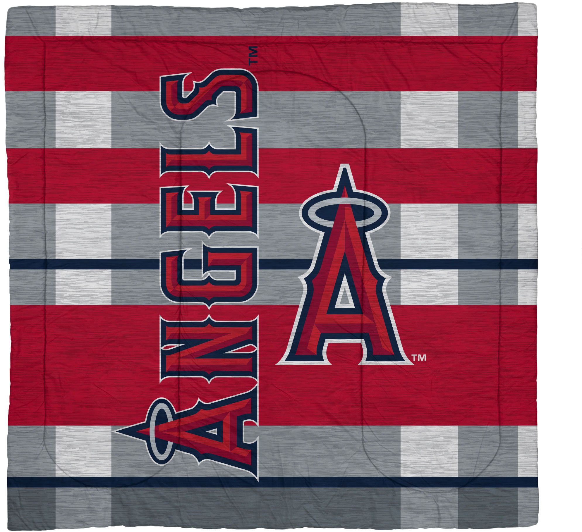 Pegasus Sports Los Angeles Angels 3-Piece Queen Bedding Set