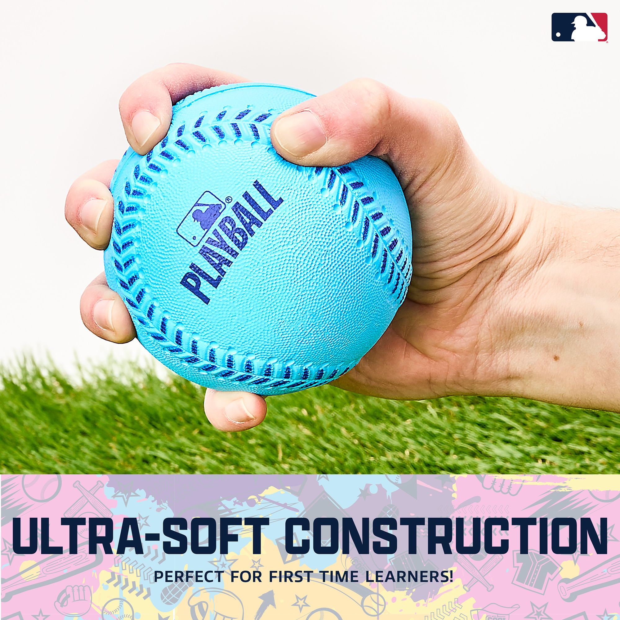 Franklin MLB Oversized Foam Baseballs - 4 Pack product image