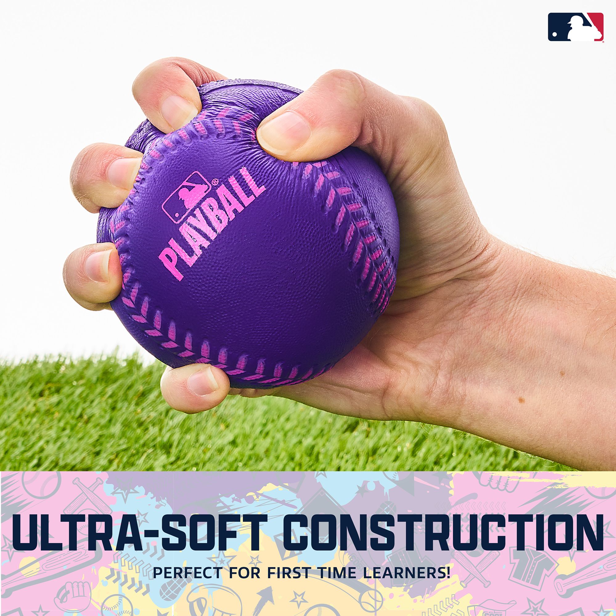 Franklin MLB Oversized Foam Baseballs - 4 Pack product image