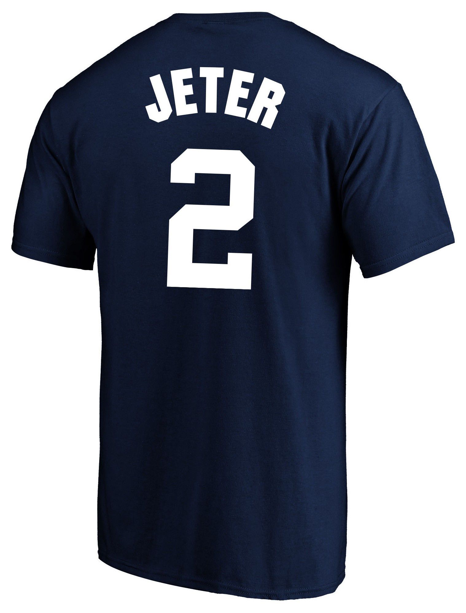 MLB Adult New York Yankees Navy Derek Jeter #2 Big and Tall T-Shirt product image