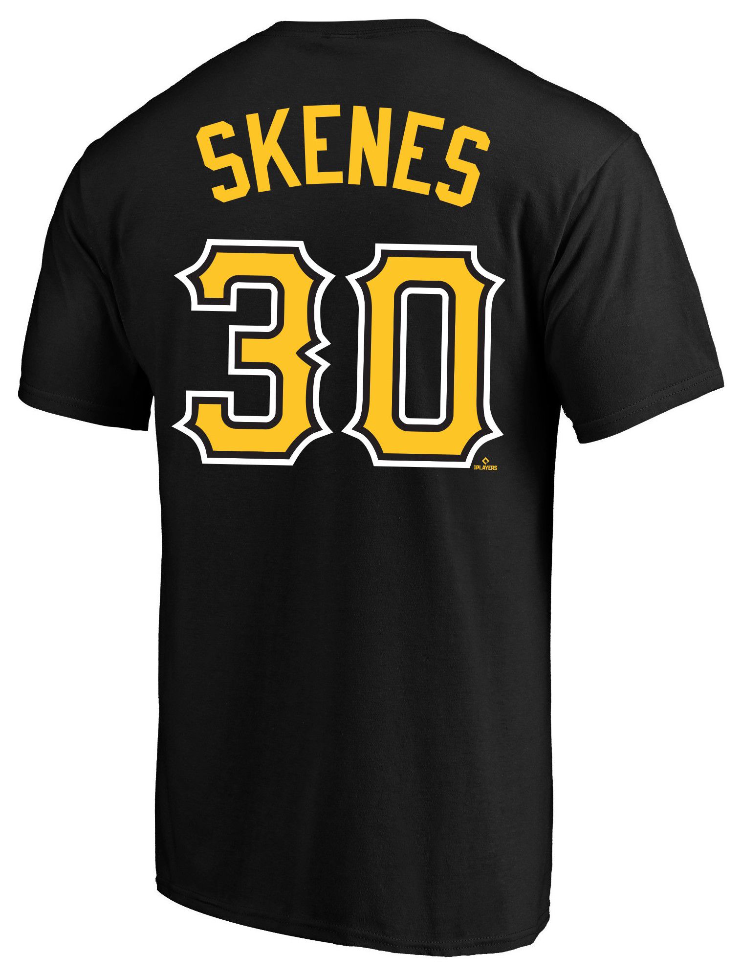 MLB Adult Pittsburgh Pirates Black Paul Skenes  Big and Tall T-Shirt product image