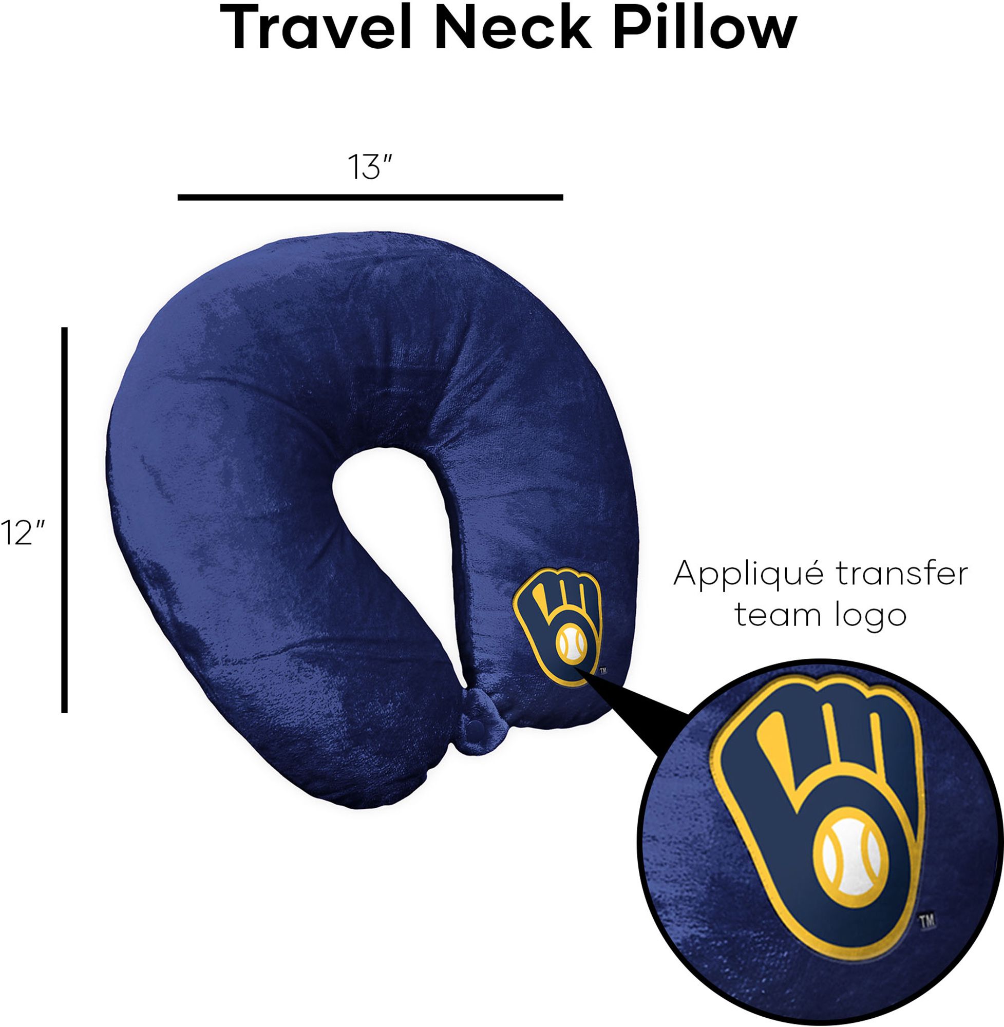 TheNorthwest Milwaukee Brewers Neck Pillow product image