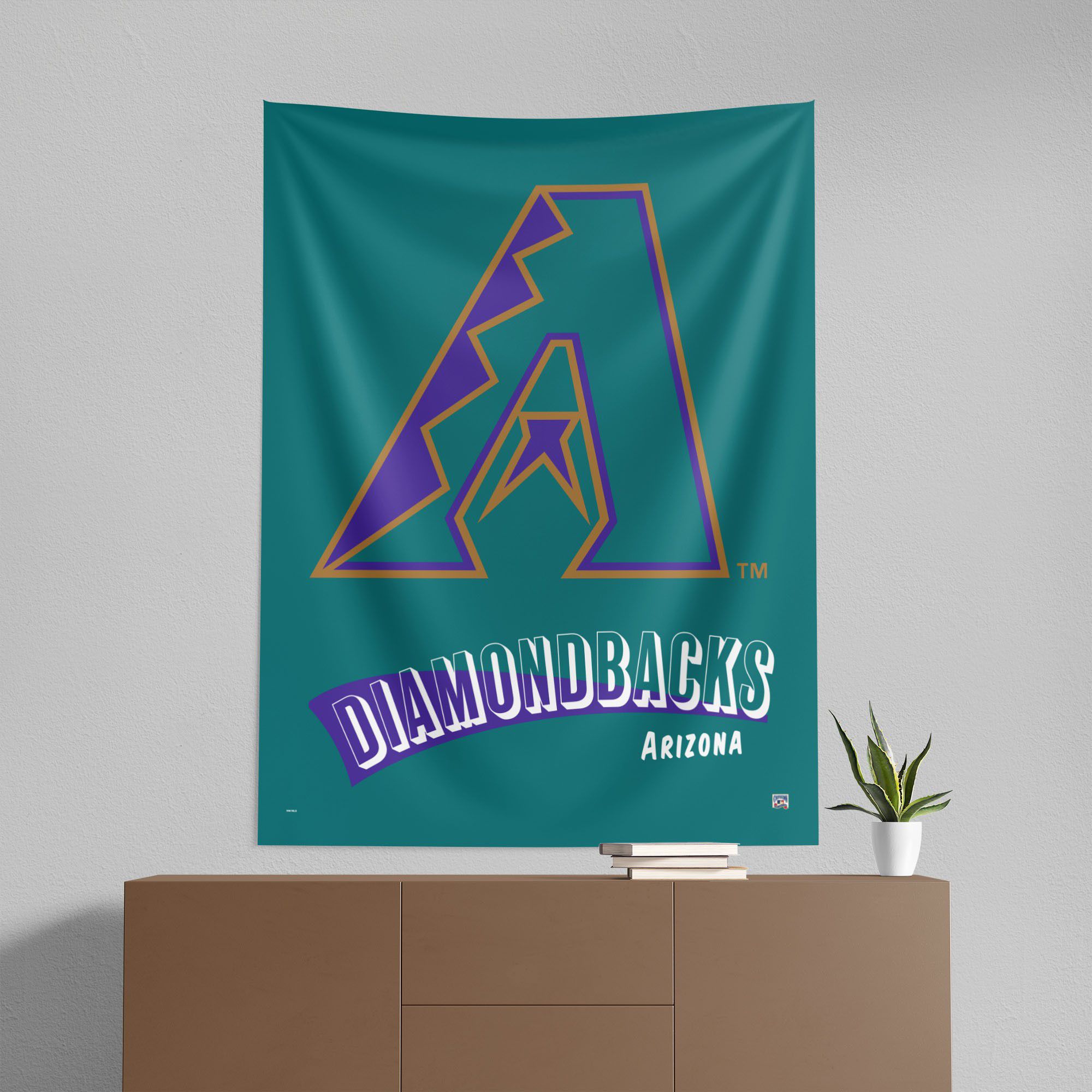 Northwest Arizona Diamondbacks City Connect Throwback Wall Hang product image