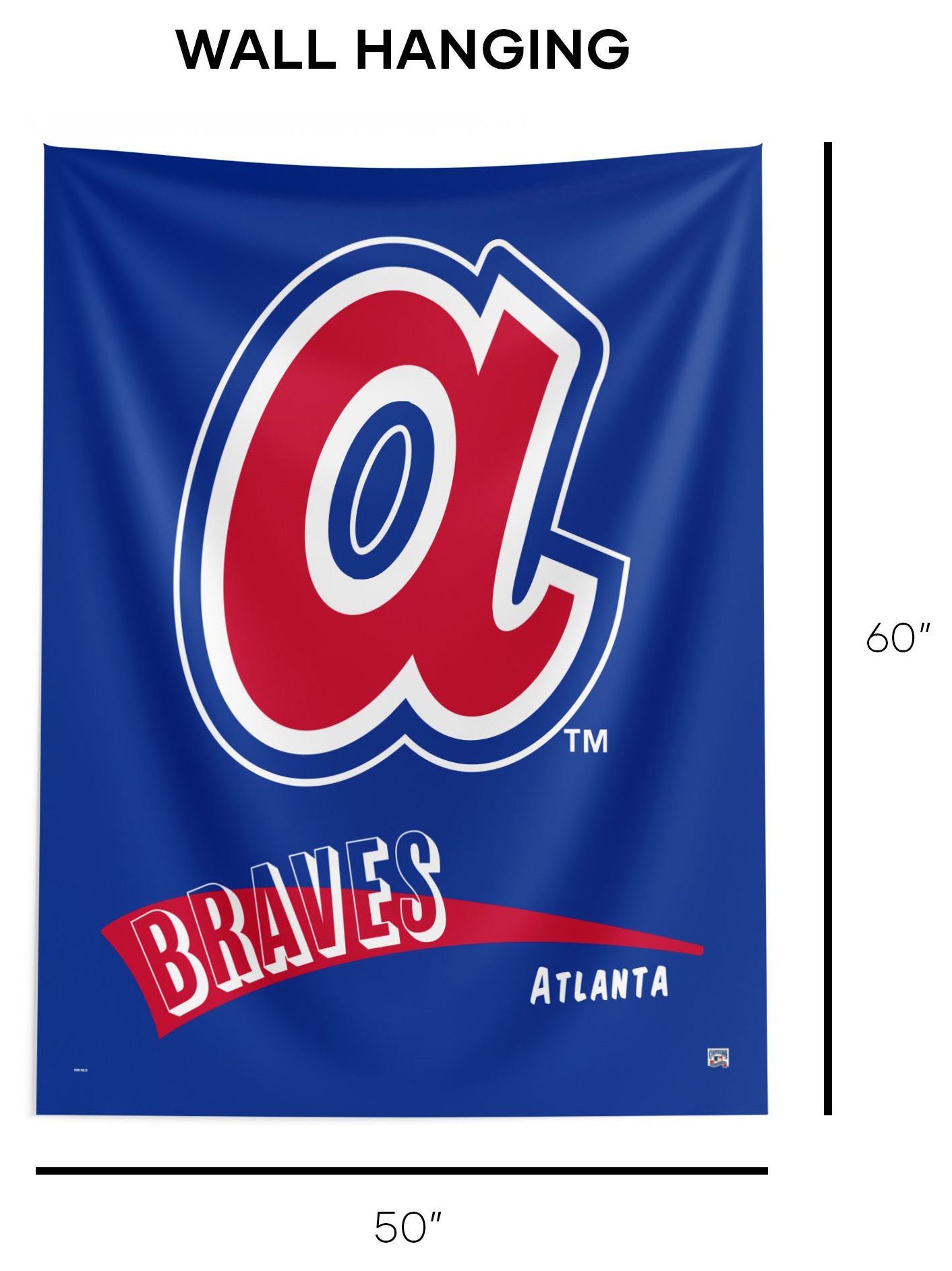 Northwest Atlanta Braves City Connect Throwback Wall Hang product image