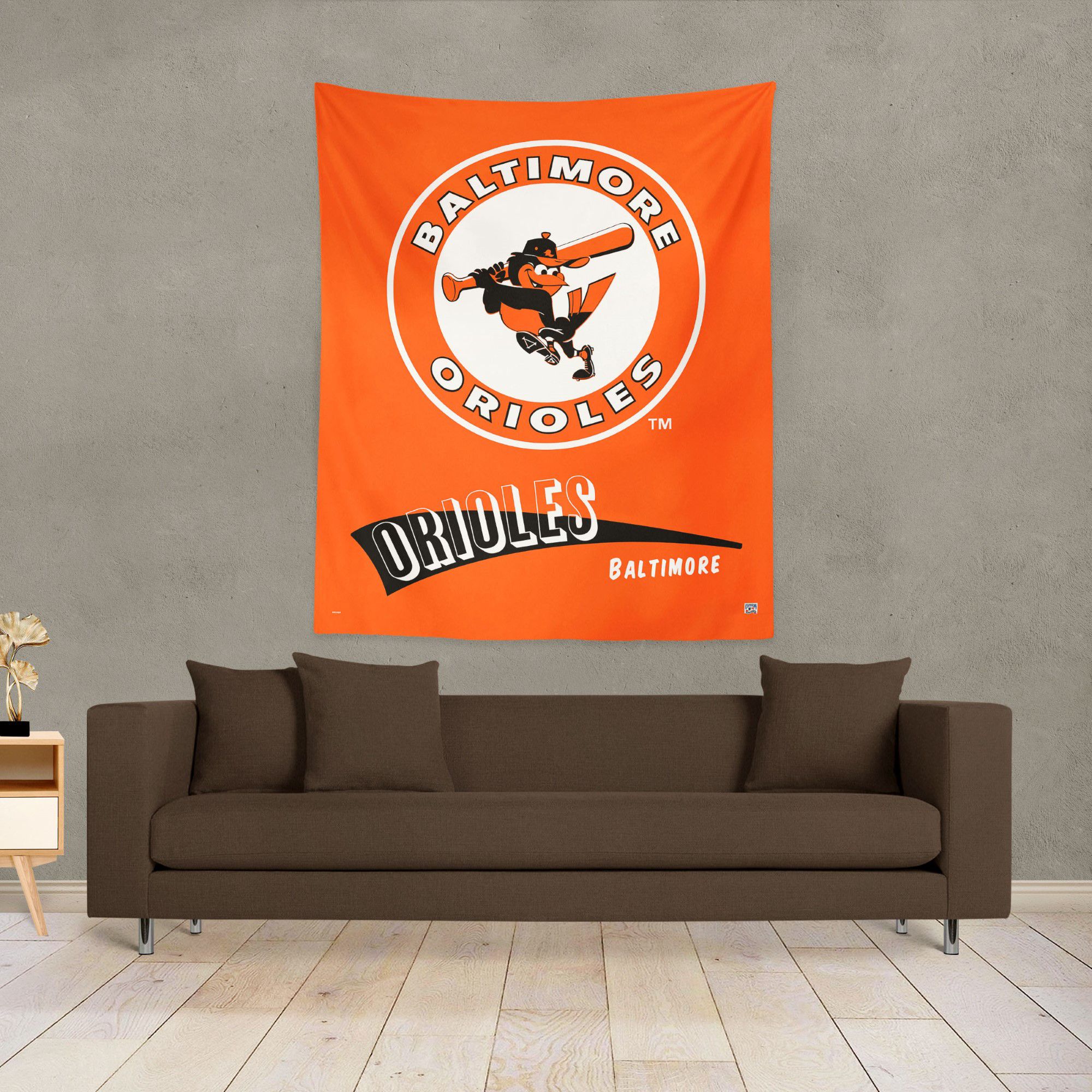 Northwest Baltimore Orioles City Connect Throwback Wall Hang product image
