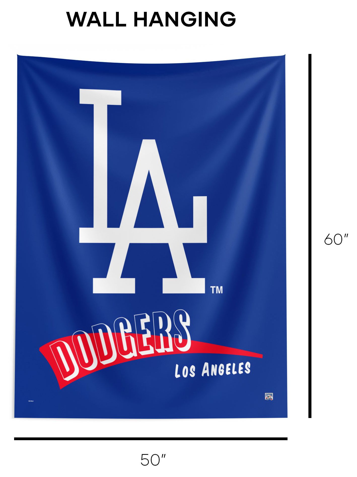Northwest Los Angeles Dodgers City Connect Throwback Wall Hang product image