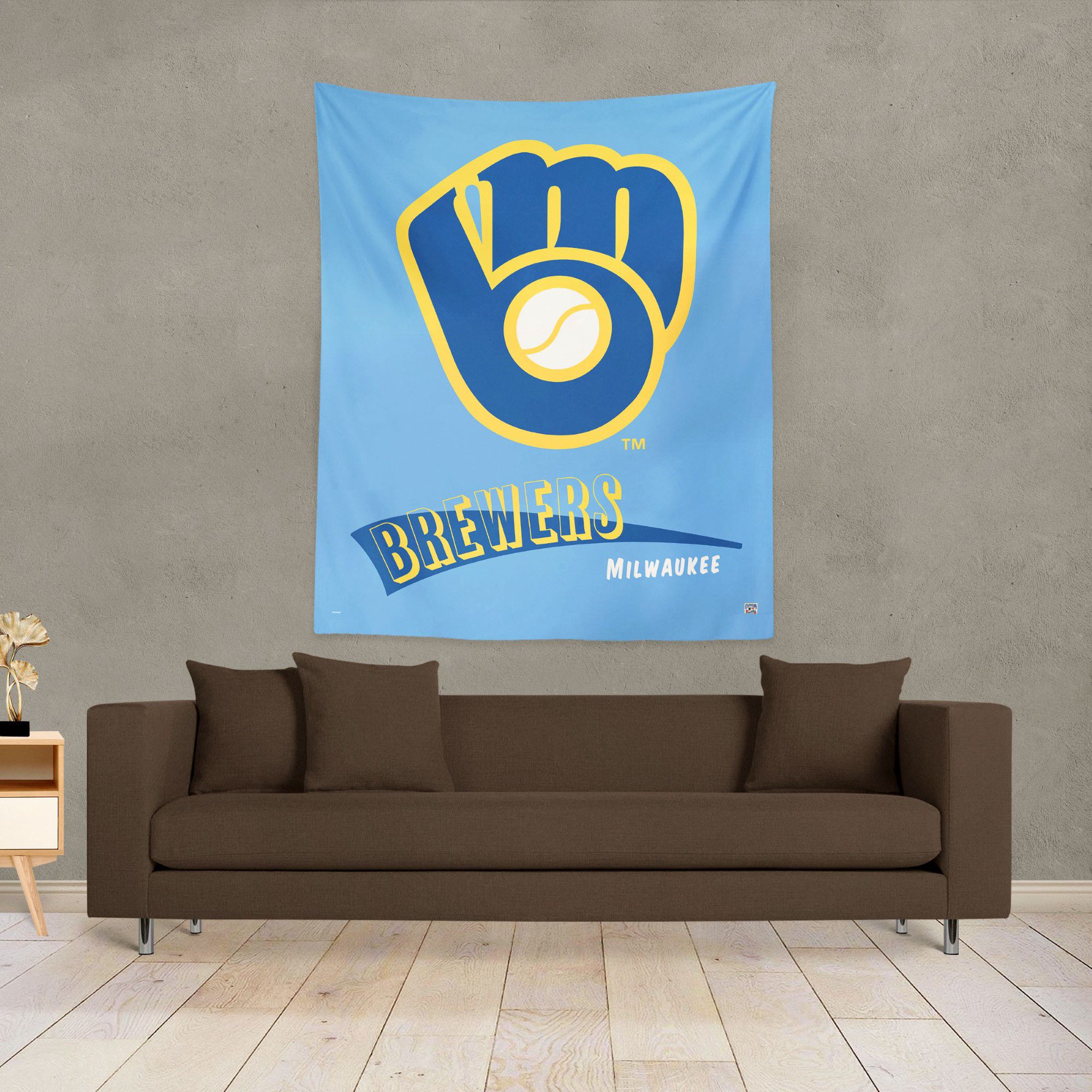 Northwest Milwaukee Brewers City Connect Throwback Wall Hang product image