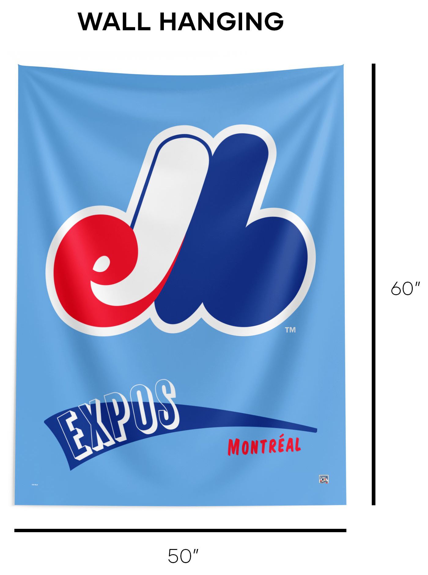 Northwest Montreal Expos City Connect Throwback Wall Hang product image
