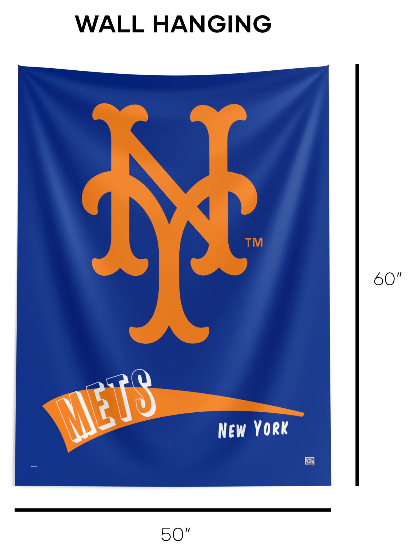 Northwest New York Mets City Connect Throwback Wall Hang product image