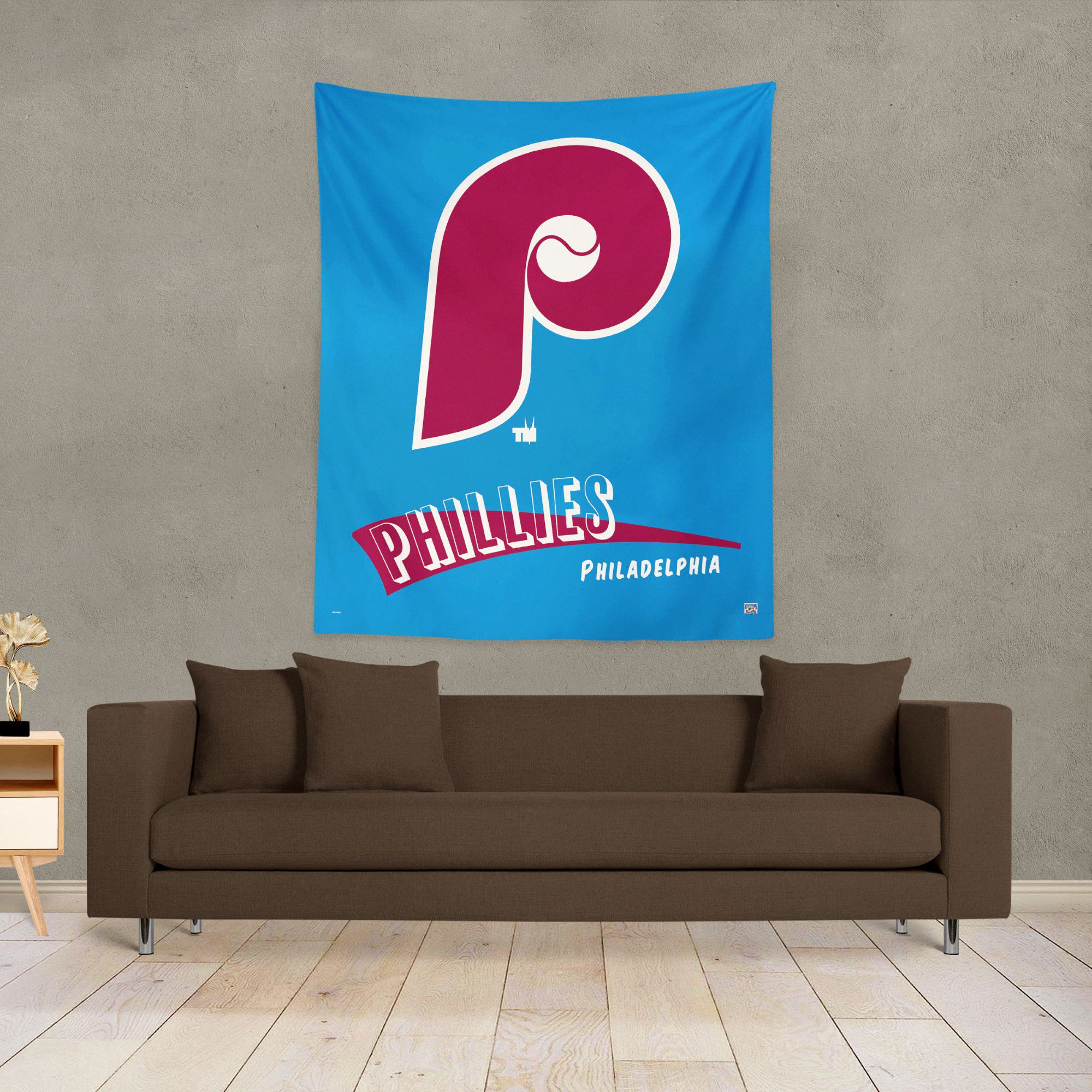 Northwest Philadelphia Phillies City Connect Throwback Wall Hang product image