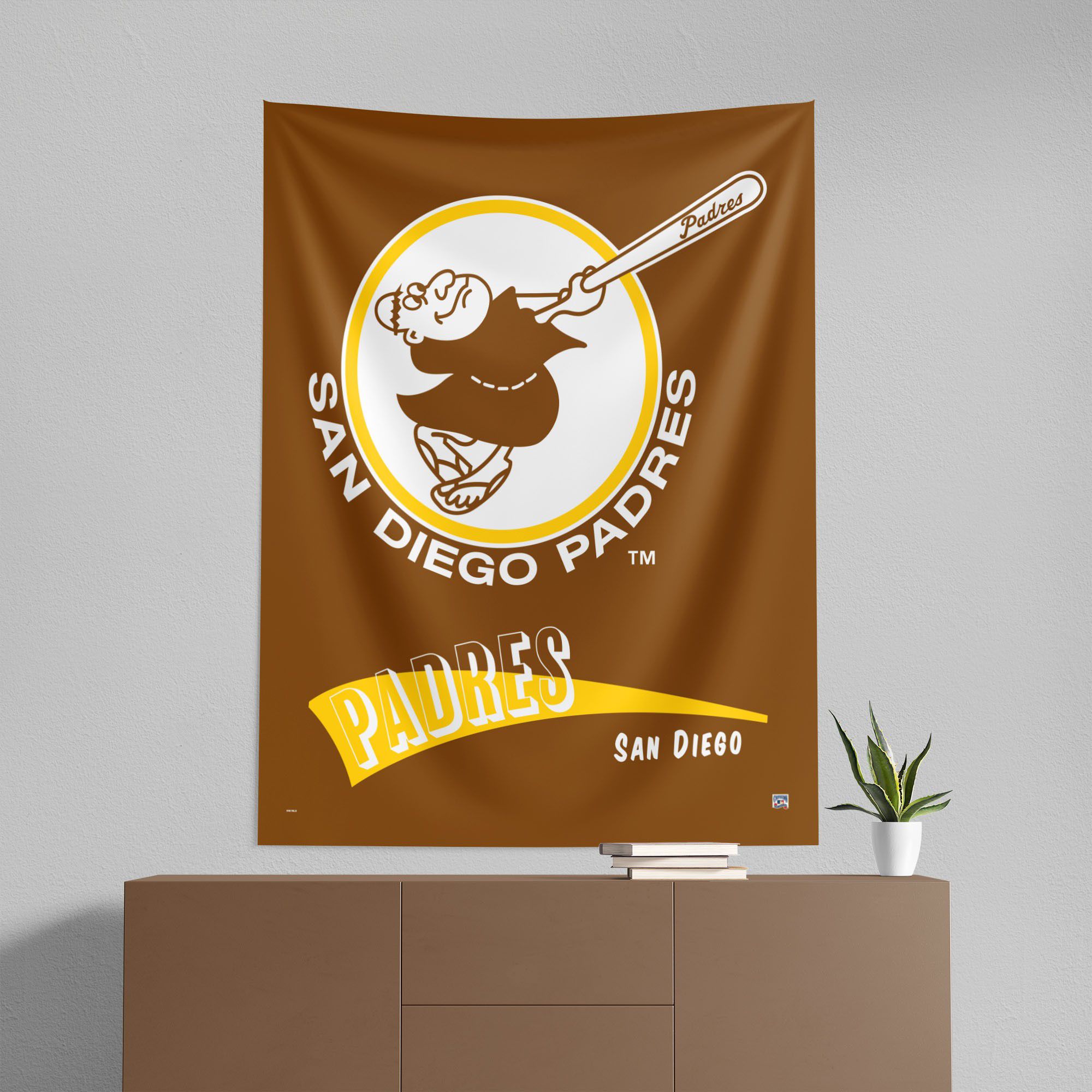 Northwest San Diego Padres City Connect Throwback Wall Hang product image