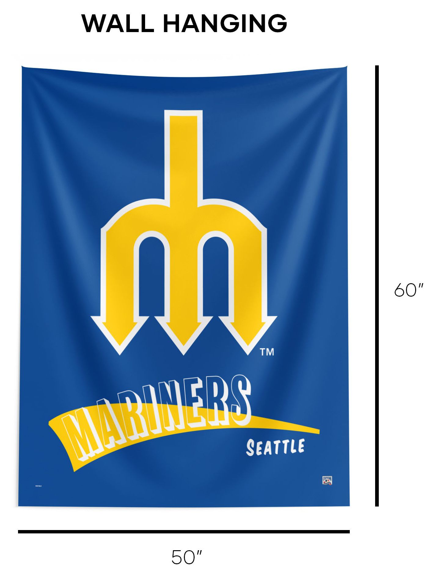 Northwest Seattle Mariners City Connect Throwback Wall Hang product image