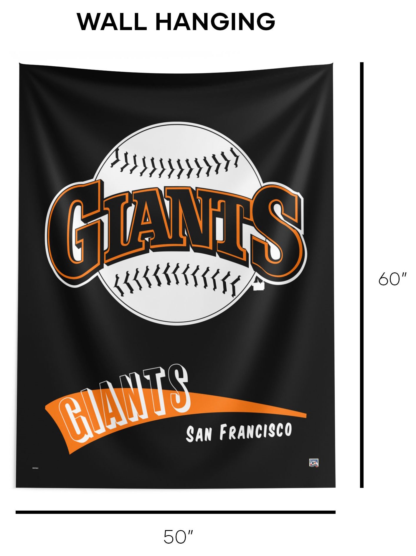 Northwest San Francisco Giants City Connect Throwback Wall Hang product image