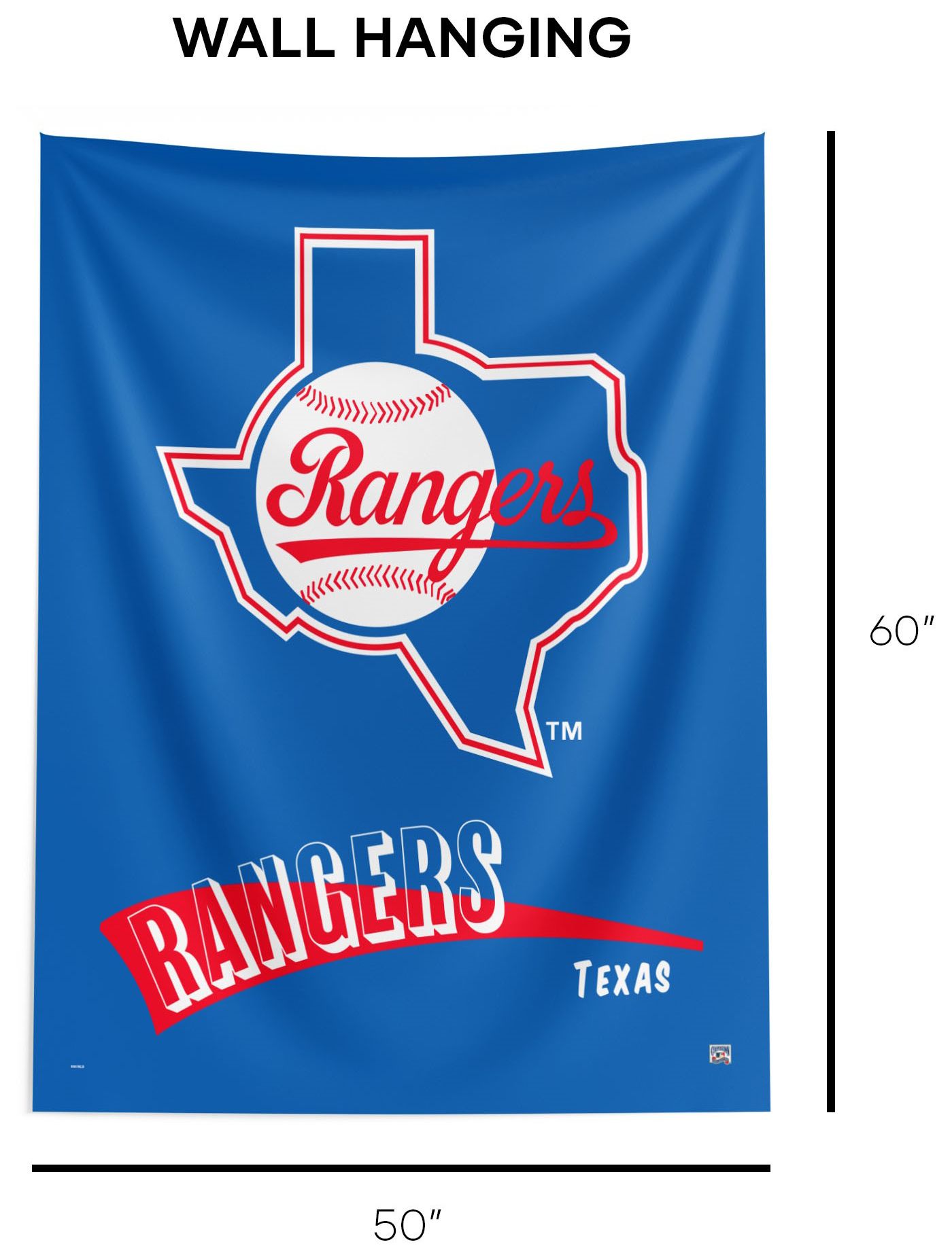 Northwest Texas Rangers City Connect Throwback Wall Hang product image