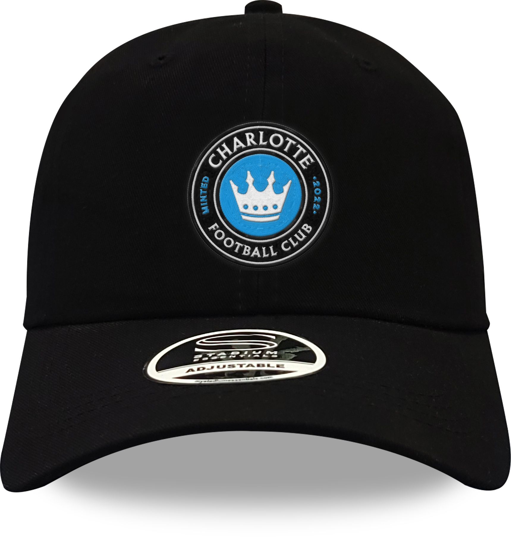 Stadium Essentials Charlotte FC Prime Logo Snapback Adjustable Hat product image