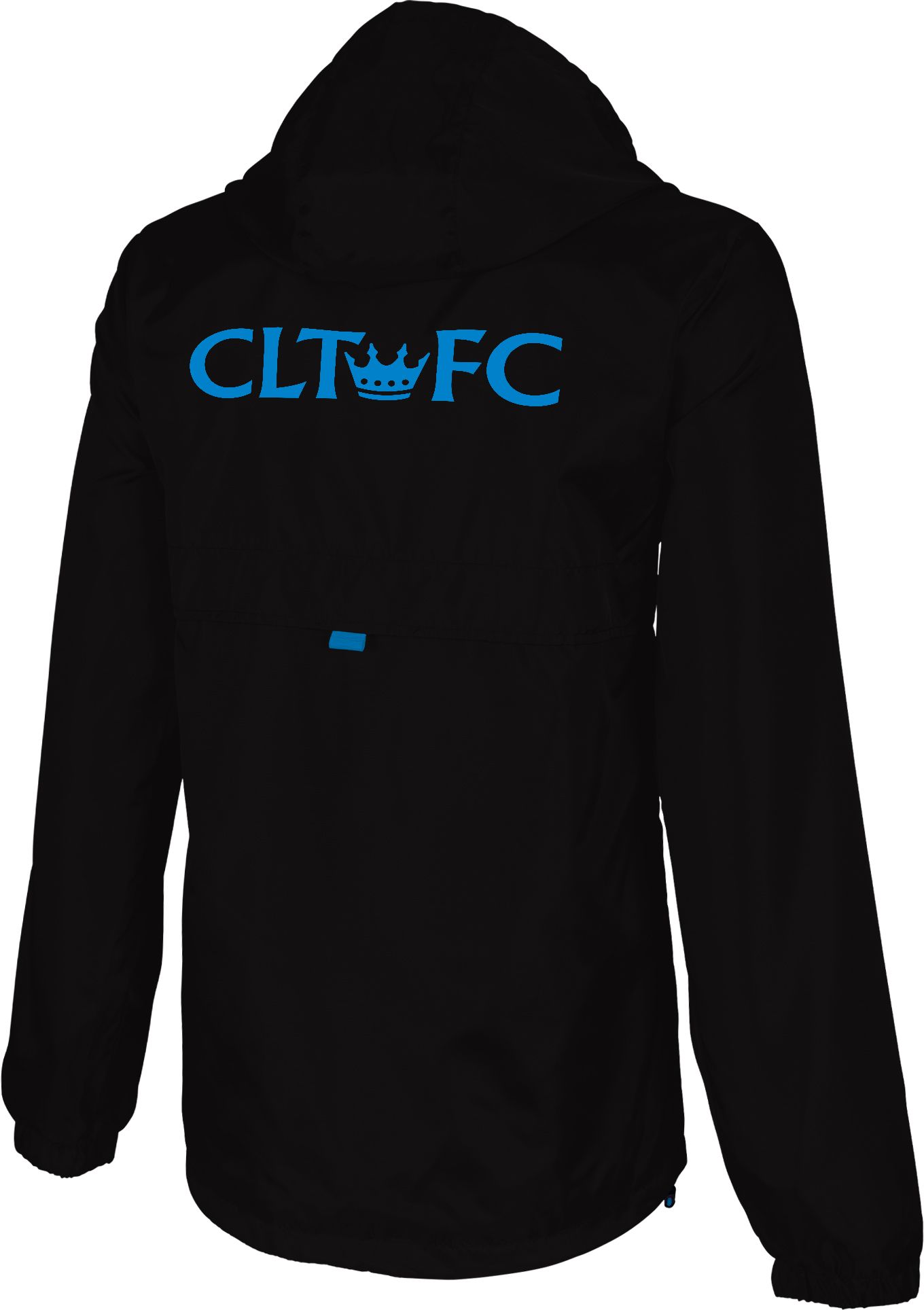 Stadium Essentials Men's Charlotte FC Compete Black Quarter-Zip Pullover Jacket product image