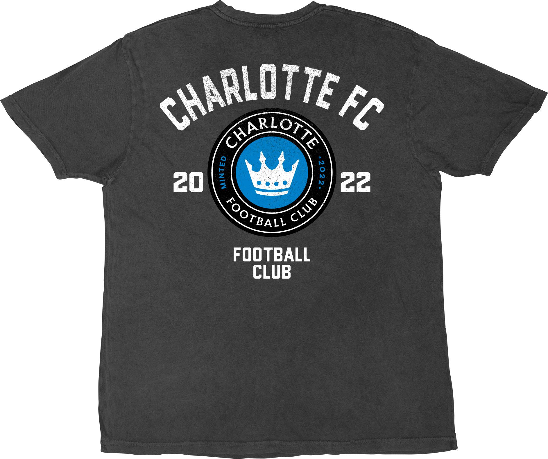 Stadium Essentials Men's Charlotte FC Vintage Black 'Get Back' T-Shirt product image