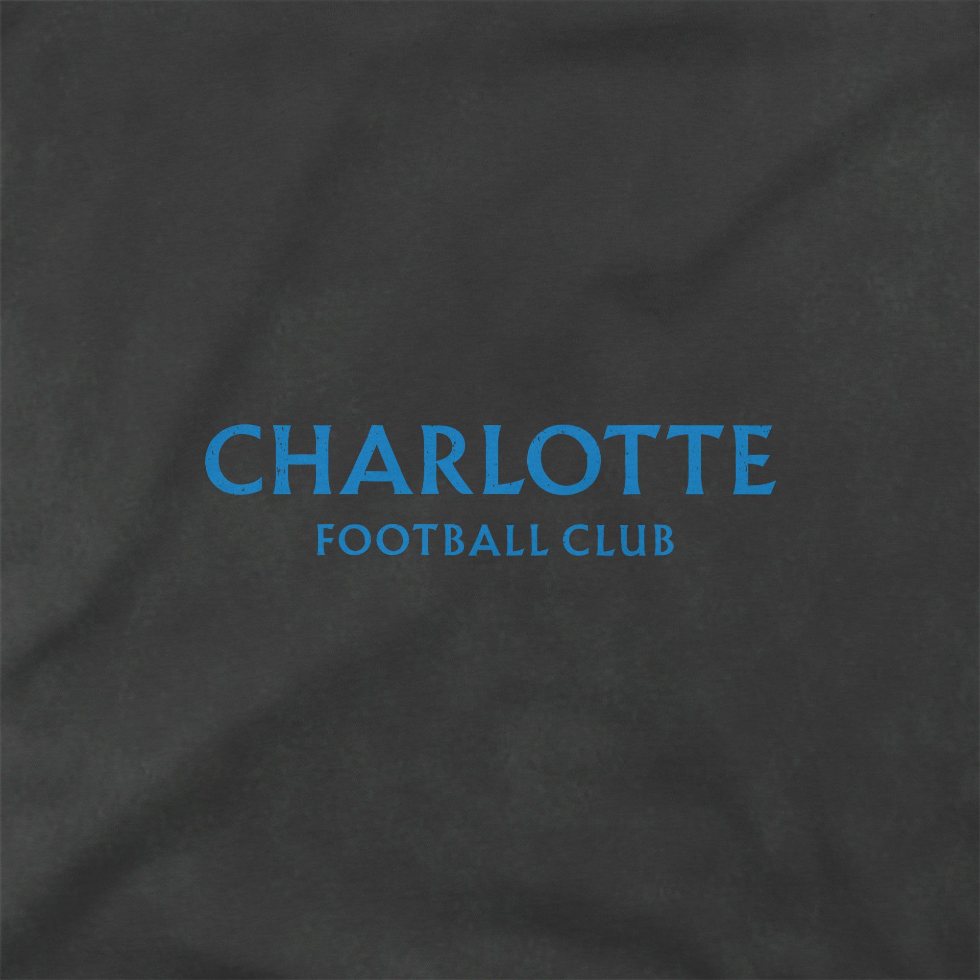 Stadium Essentials Men's Charlotte FC Vintage Black 'Get Back' T-Shirt product image