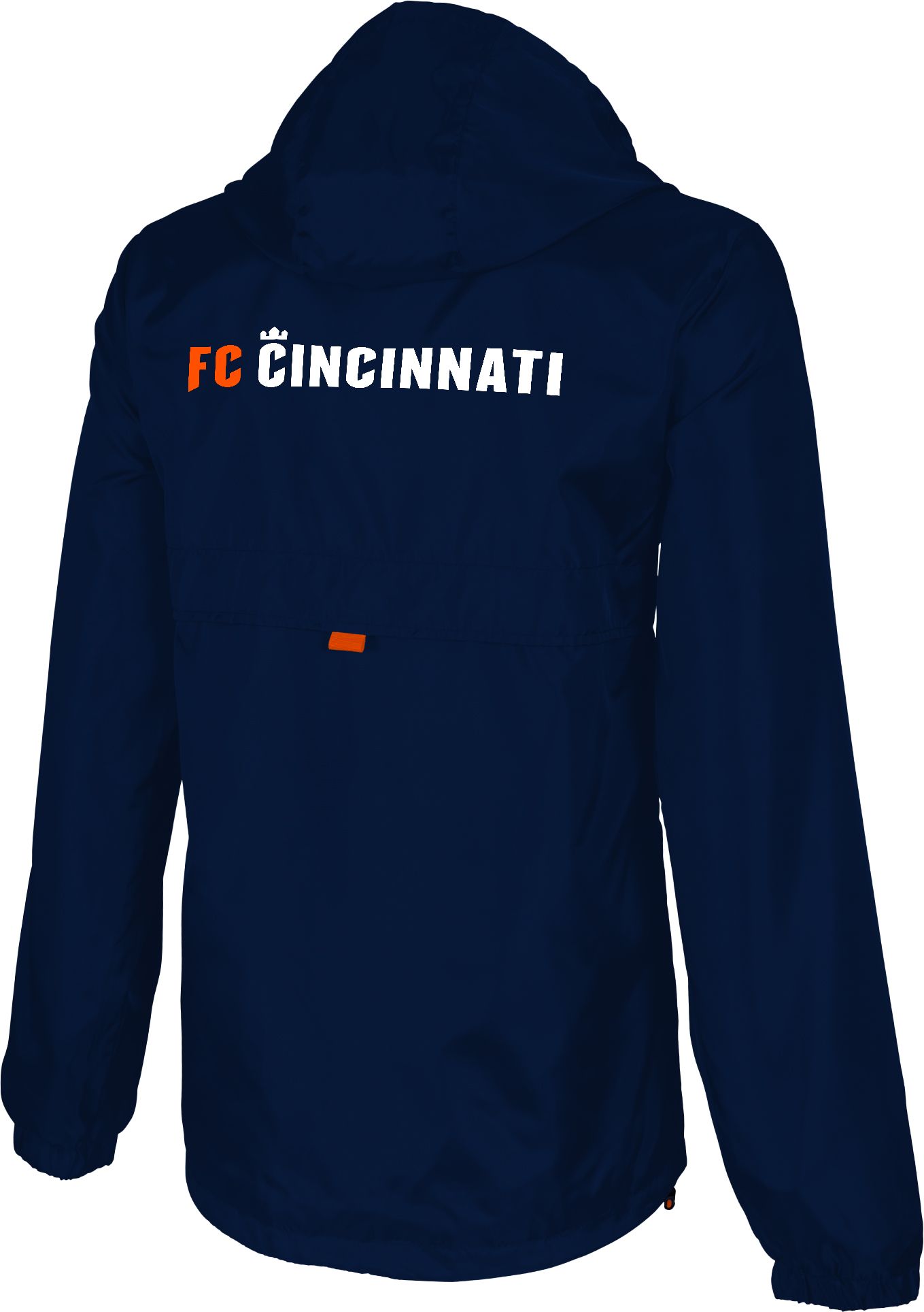 Stadium Essentials Men's FC Cincinnati Compete Navy Quarter-Zip Pullover Jacket product image