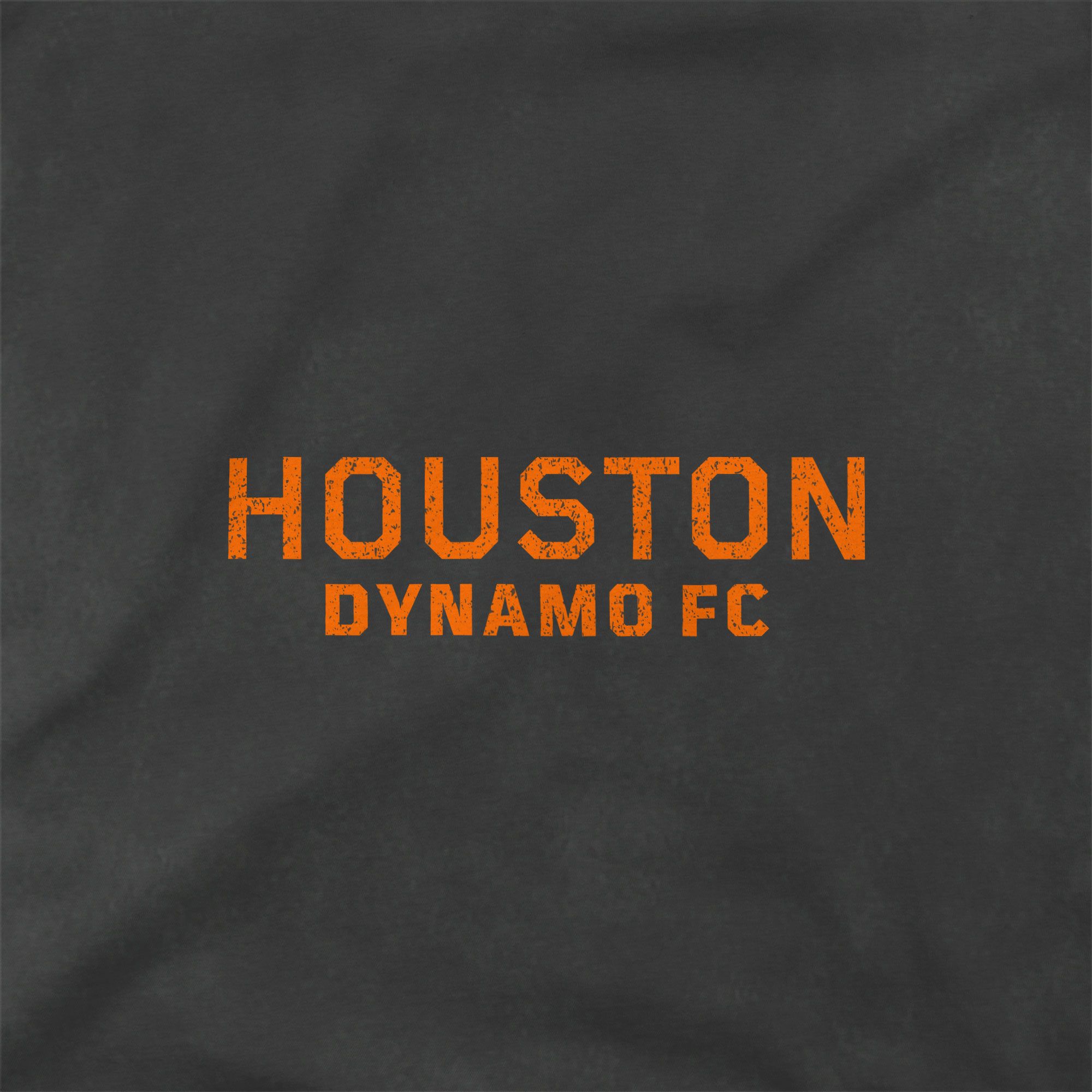 Stadium Essentials Men's Houston Dynamo Vintage Black 'Get Back' T-Shirt product image