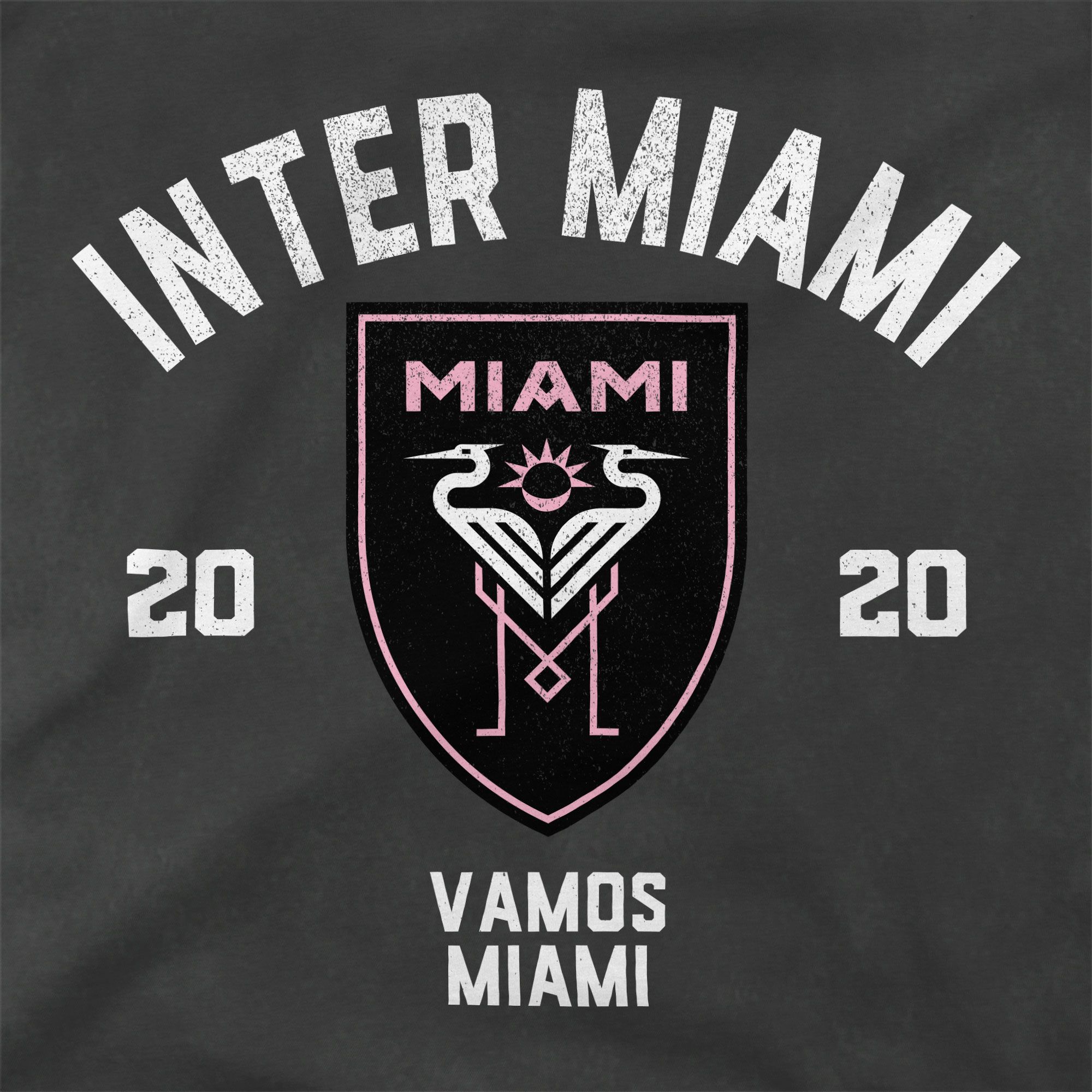Stadium Essentials Men's Inter Miami CF Vintage Black 'Get Back' T-Shirt product image