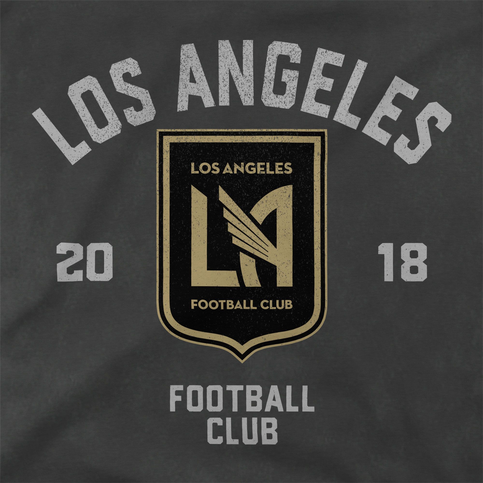 Stadium Essentials Men's Los Angeles FC Vintage Black 'Get Back' T-Shirt product image