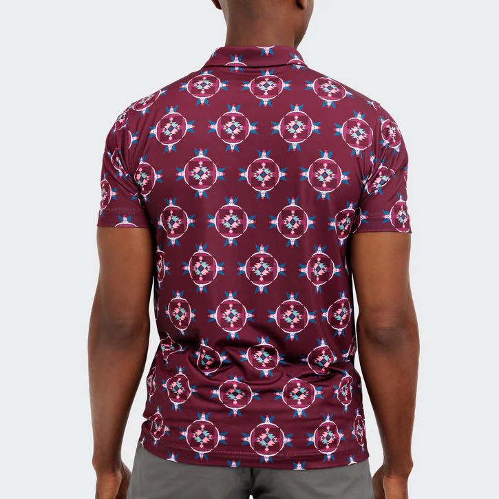 Waggle Men's Longhorn Ledge Men's Golf Polo product image