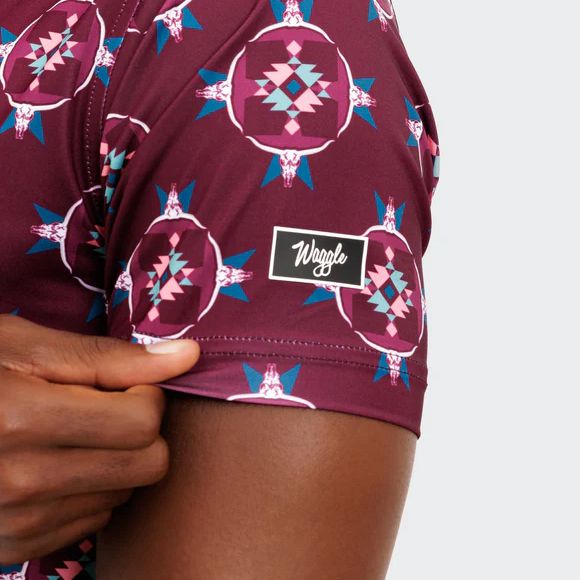 Waggle Men's Longhorn Ledge Men's Golf Polo product image