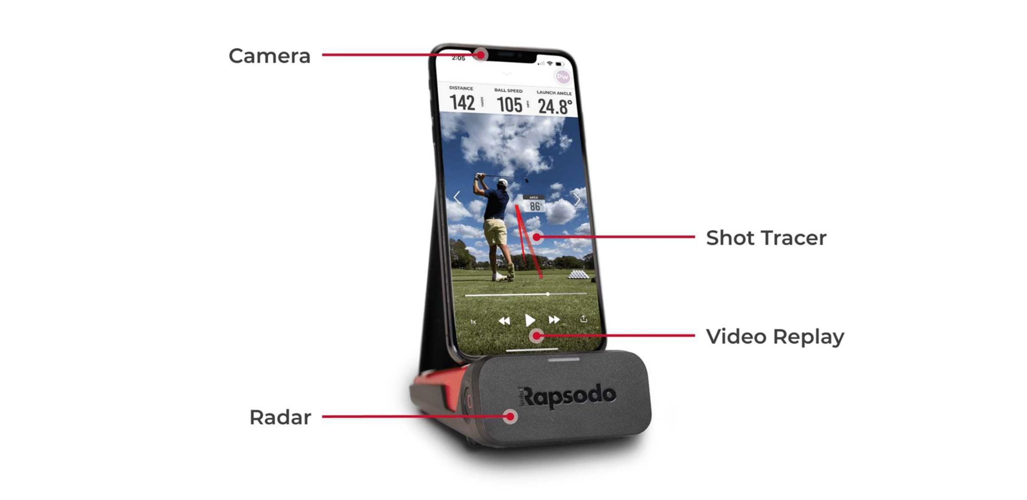 golf galaxy launch monitor