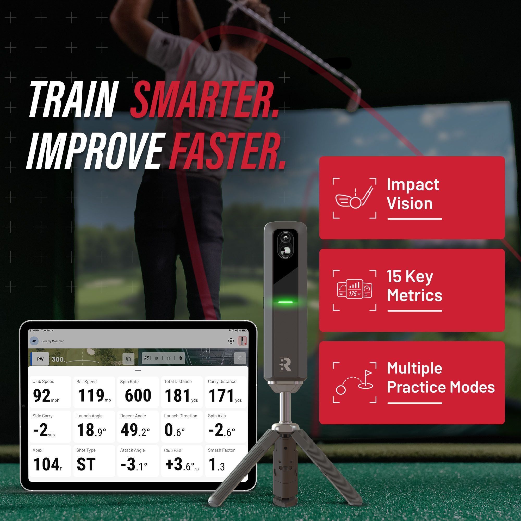 Rapsodo x Titleist MLM2XPRO Golf Launch Monitor product image