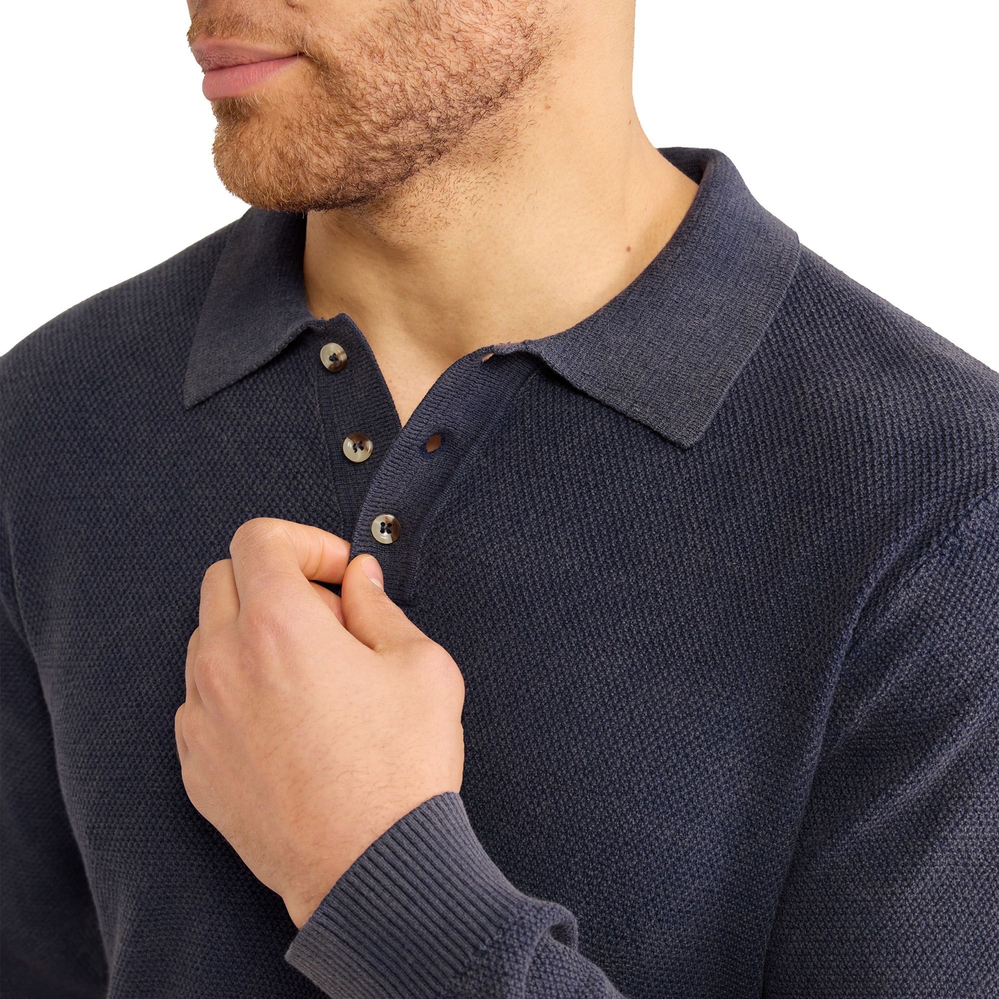 Fair Harbor Men's Mariner Long Sleeve Polo product image