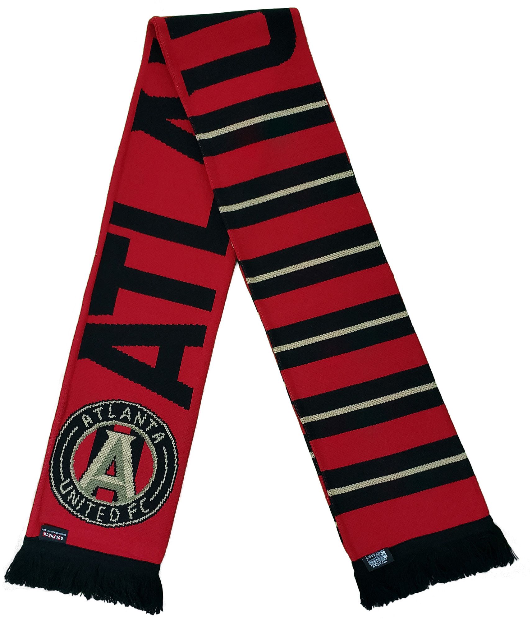 Ruffneck Scarves Atlanta United FC Stripes Jacquard Knit Scarf product image