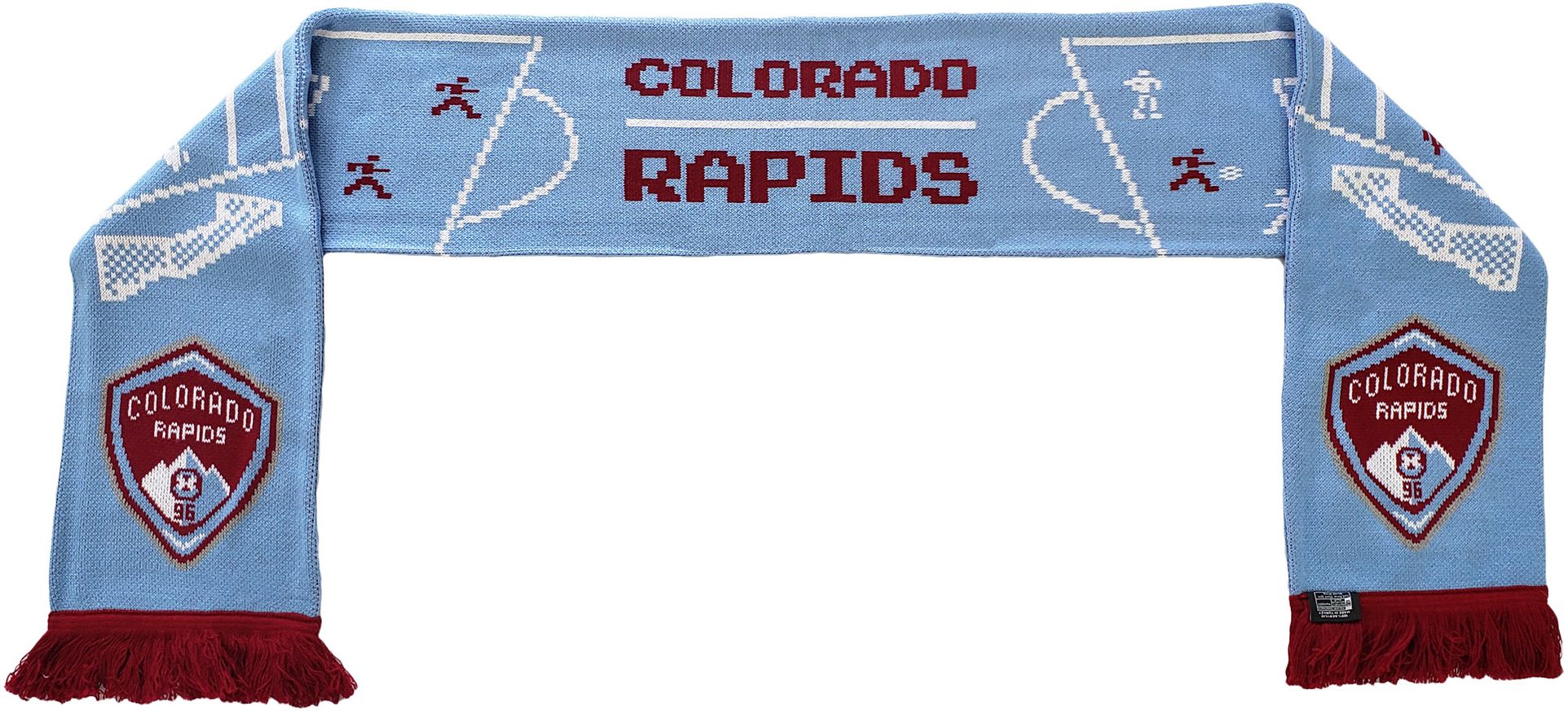 Ruffneck Scarves Colorado Rapids 8-Bit Scarf product image