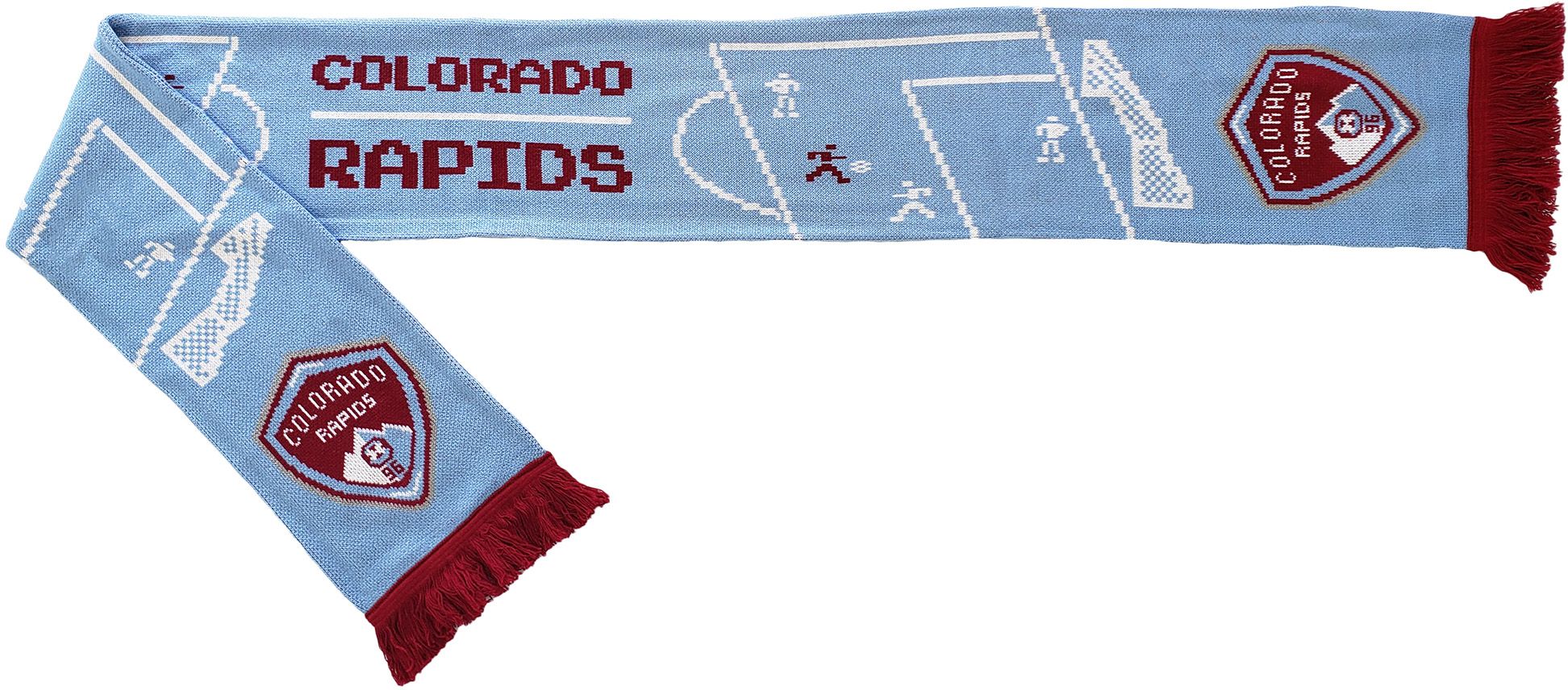 Ruffneck Scarves Colorado Rapids 8-Bit Scarf product image