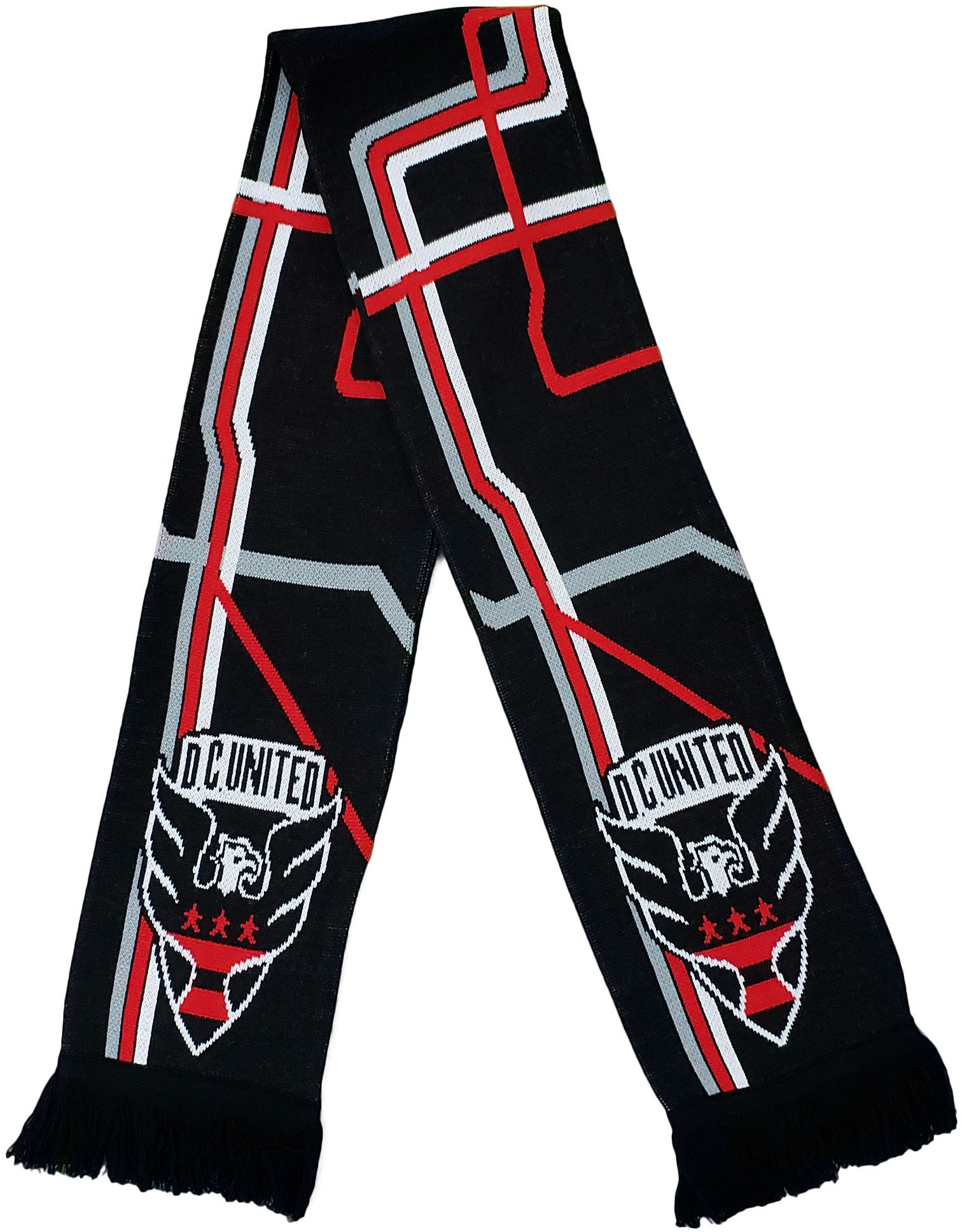 Ruffneck Scarves D.C. United Metro Jacquard Knit Scarf product image