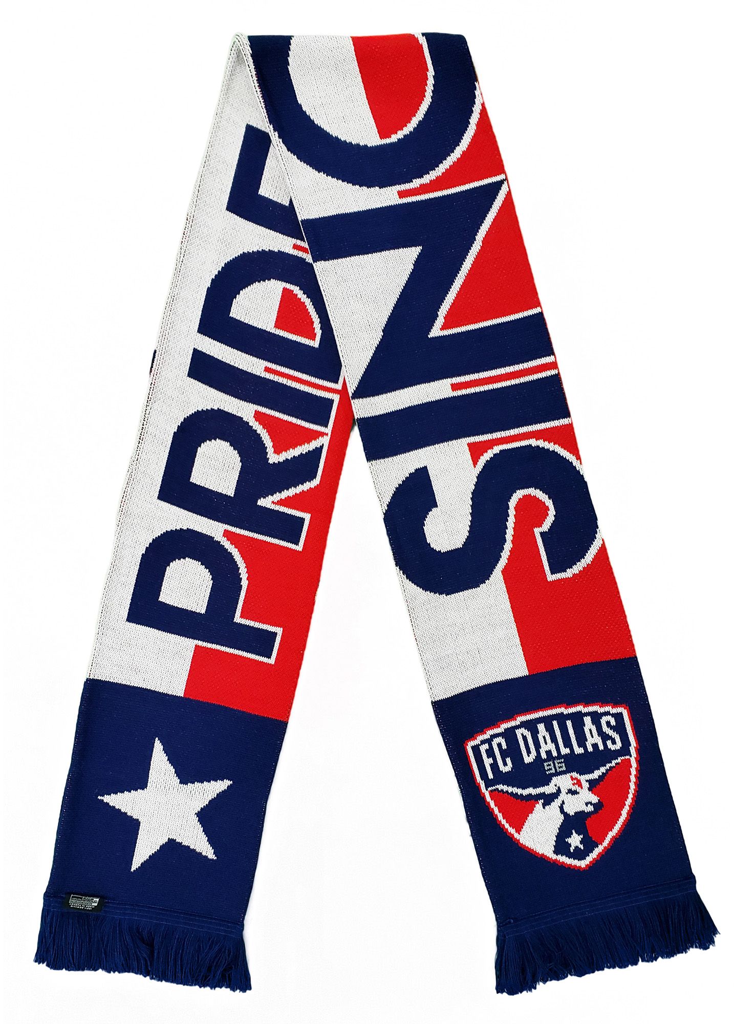 Ruffneck Scarves FC Dallas Pride Of Texas Since 96 Jacquard Knit Scarf product image