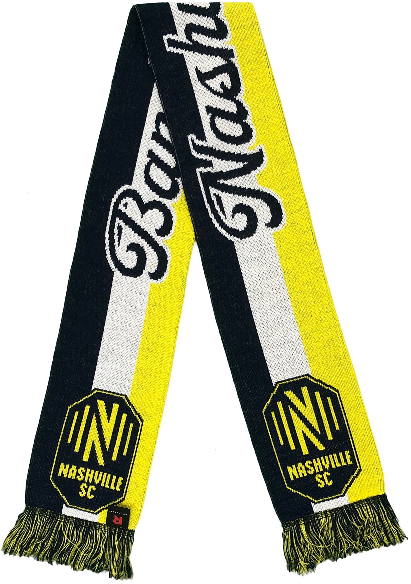 Ruffneck Scarves Nashville SC Band Together Script Jacquard Knit Scarf product image