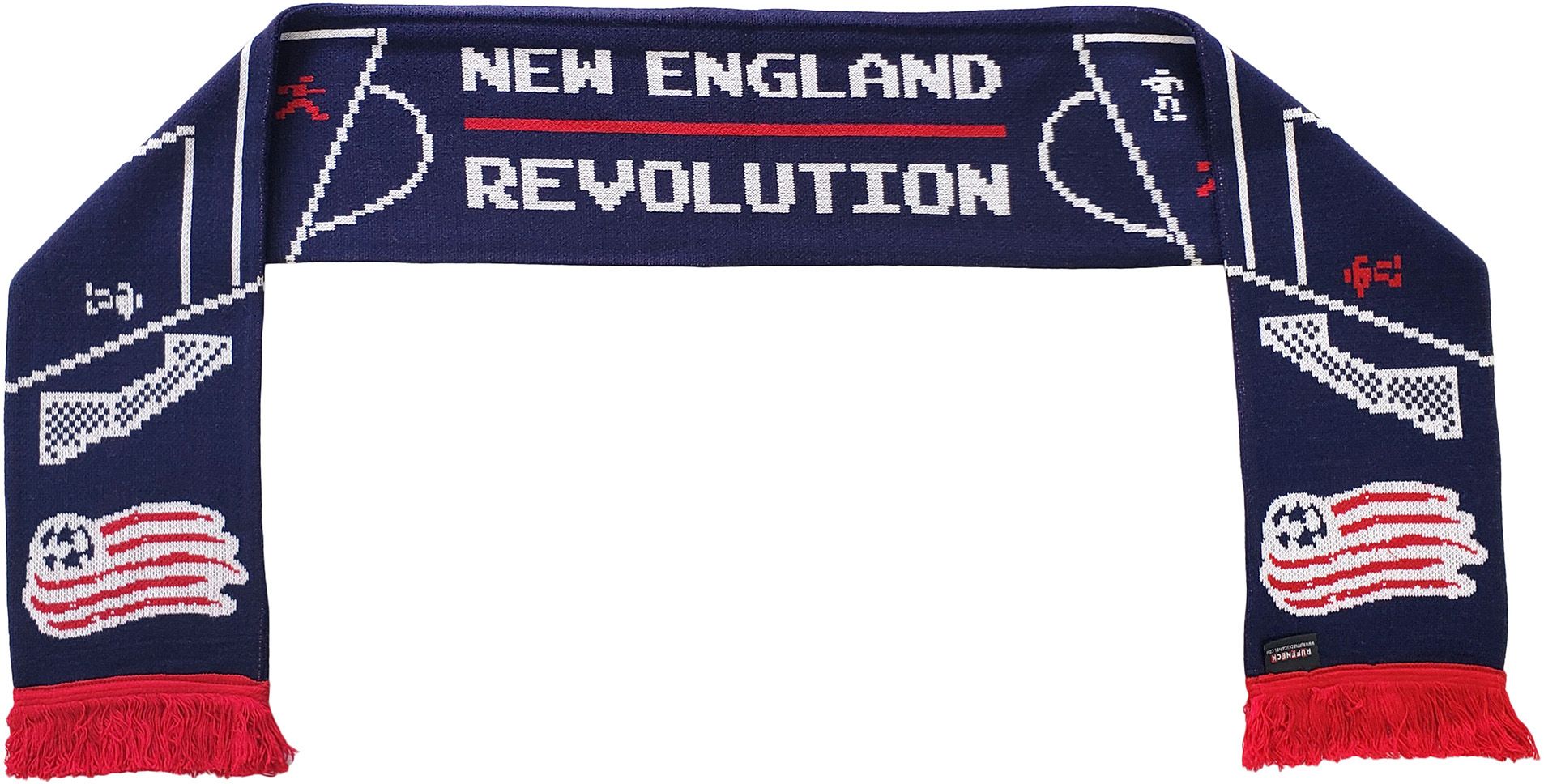 Ruffneck Scarves New England Revolution 8-Bit Scarf product image