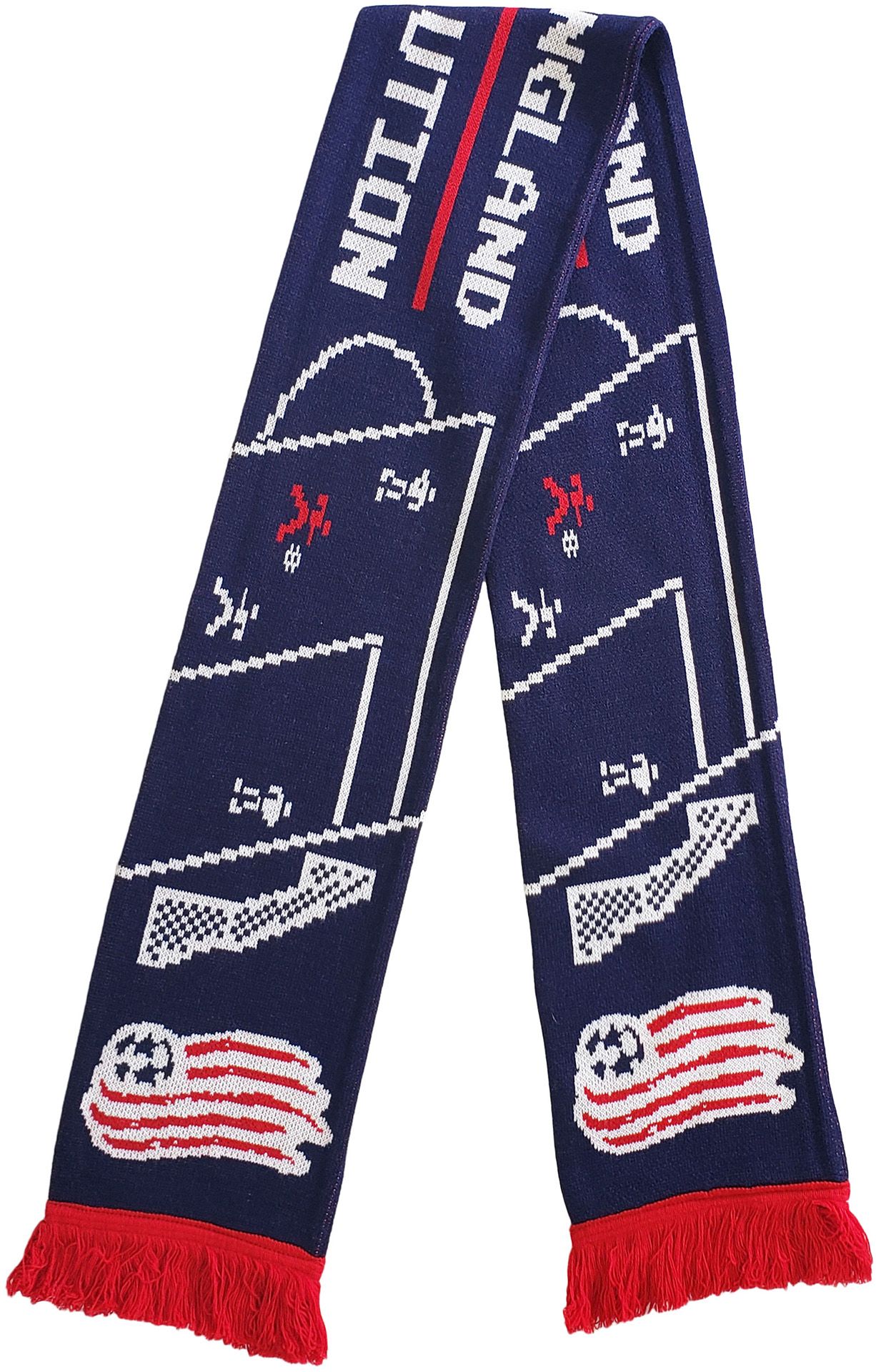 Ruffneck Scarves New England Revolution 8-Bit Scarf product image