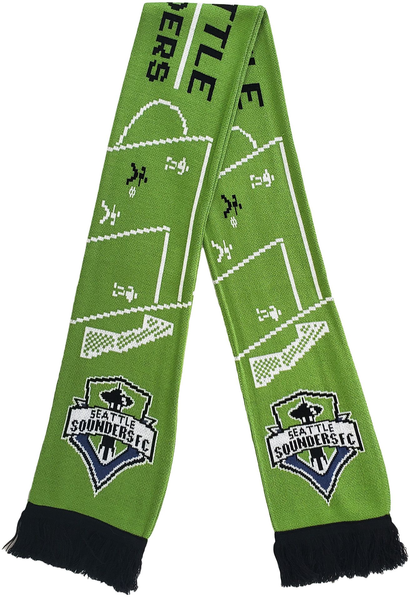 Ruffneck Scarves Seattle Sounders 8-Bit Scarf product image