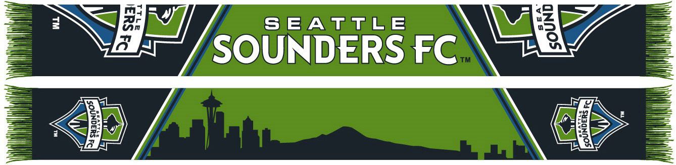 Ruffneck Scarves Seattle Sounders FC Skyline Scarf product image